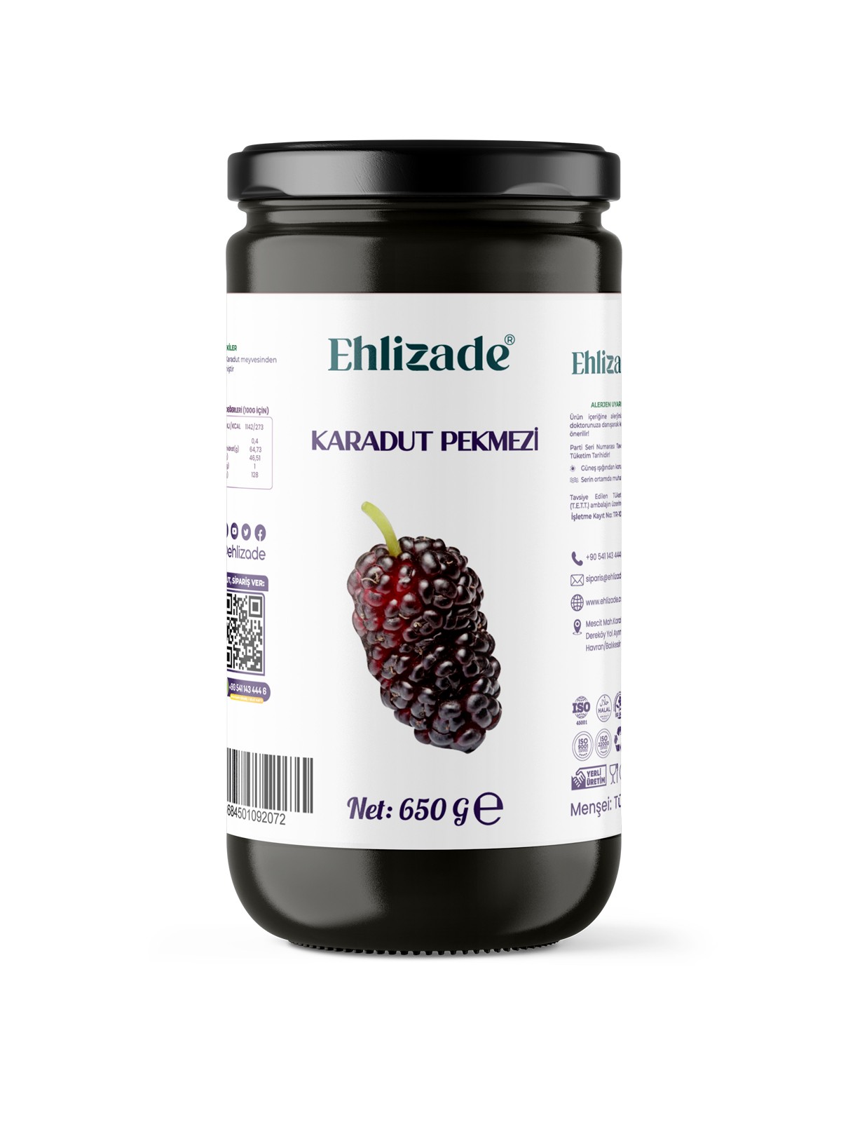 Karadut Pekmezi 650 Gr