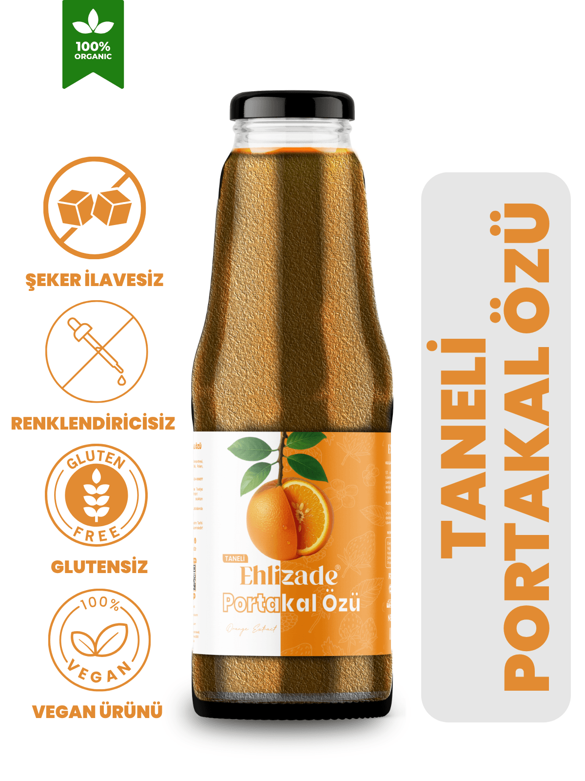 Taneli Portakal Özü 1350 G