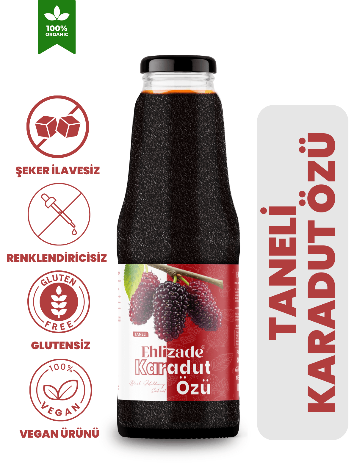 Taneli Karadut Özü 1350 Gr