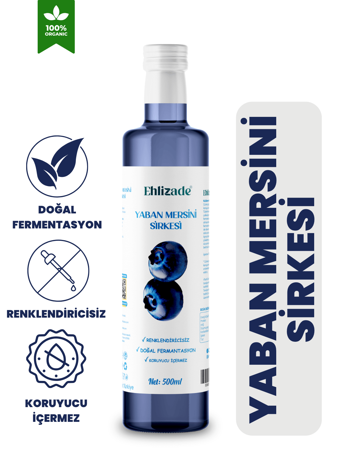 Yaban Mersini Sirkesi 500 Ml