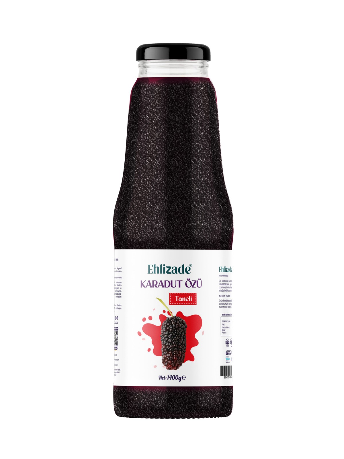 Taneli Karadut Özü 1400 Gr