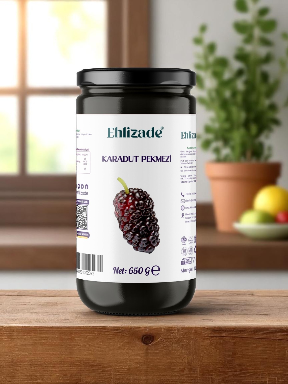 Karadut Pekmezi 650 Gr