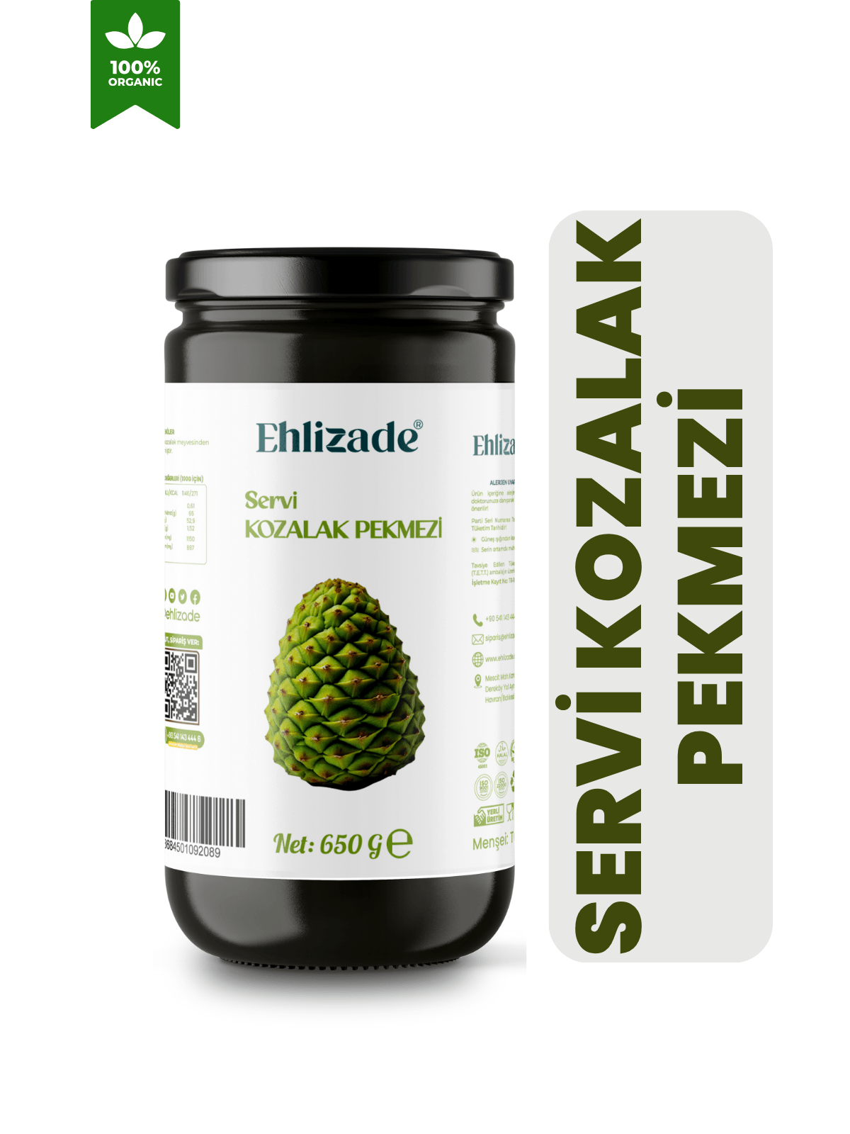 Servi Kozalak Pekmezi 650 Gr