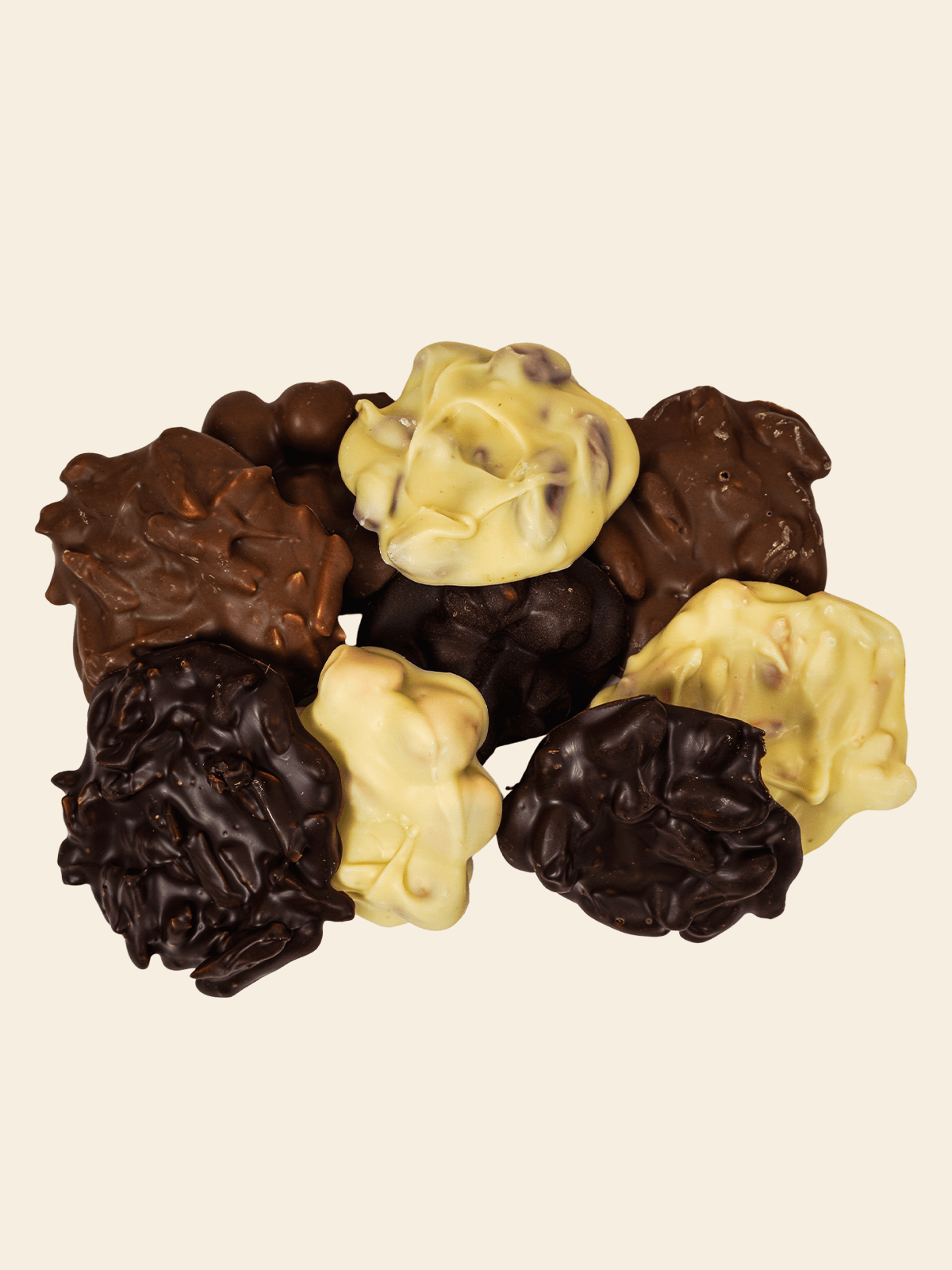 Beyaz Çikolatalı Antep Fıstıklı Rocher 100 gr | Laurent Chocolate
