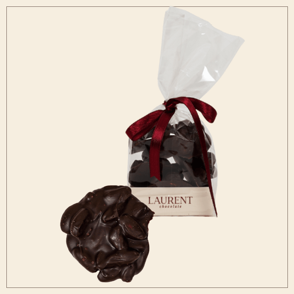 Bitter Çikolatalı Antep Fıstıklı Rocher 100 gr | Laurent Chocolate