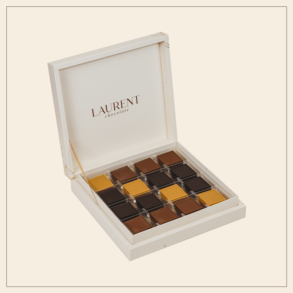 Klasik Kutu Madlen Çikolata 48 Adet - 500 gr | Laurent Chocolate