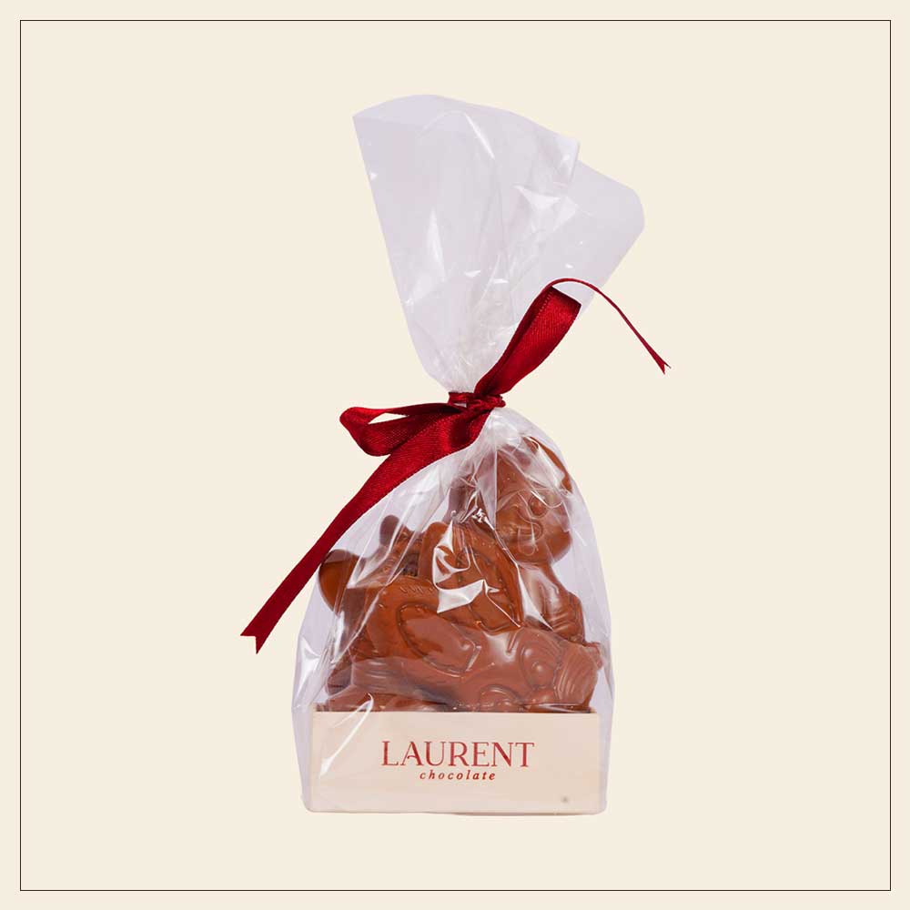 Hayvan Figürlü Çocuk Çikolatası Sütlü 100 gr | Laurent Chocolate