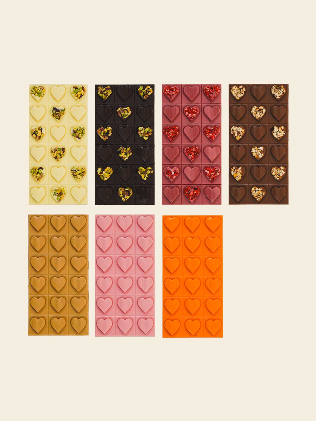7'li Kalpli Tablet Çikolata 100gr | Laurent Chocolate
