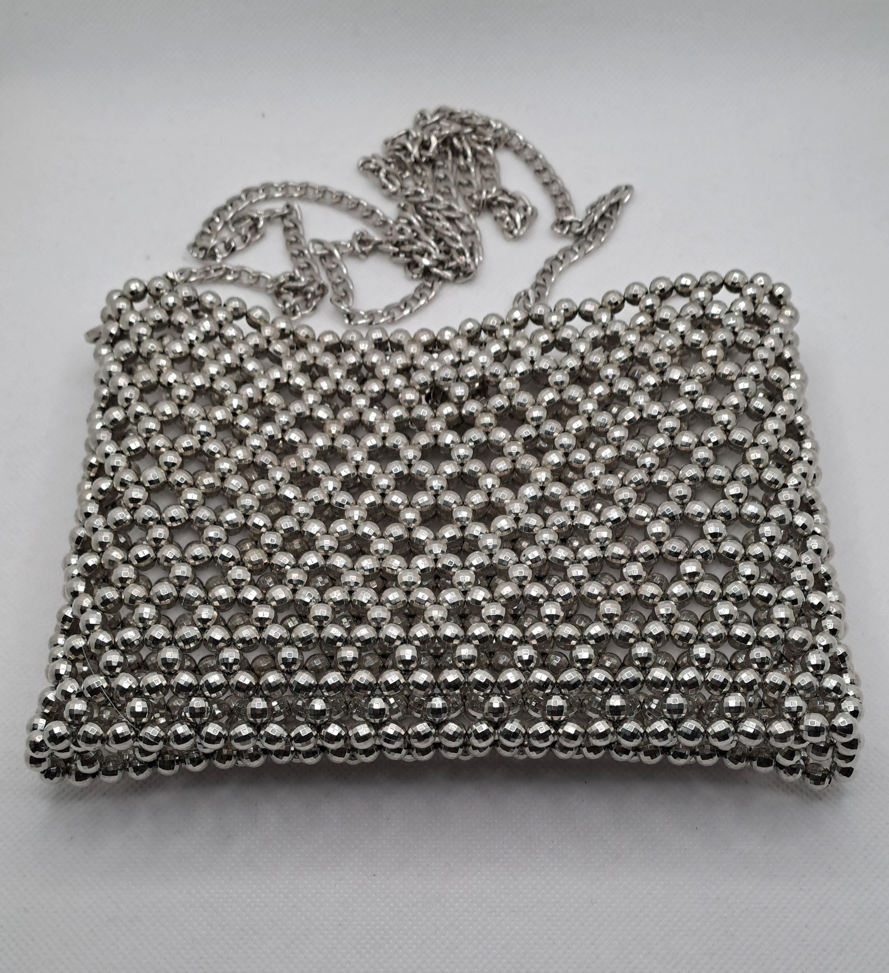 GÜMÜŞ METALİZE ÇANTA