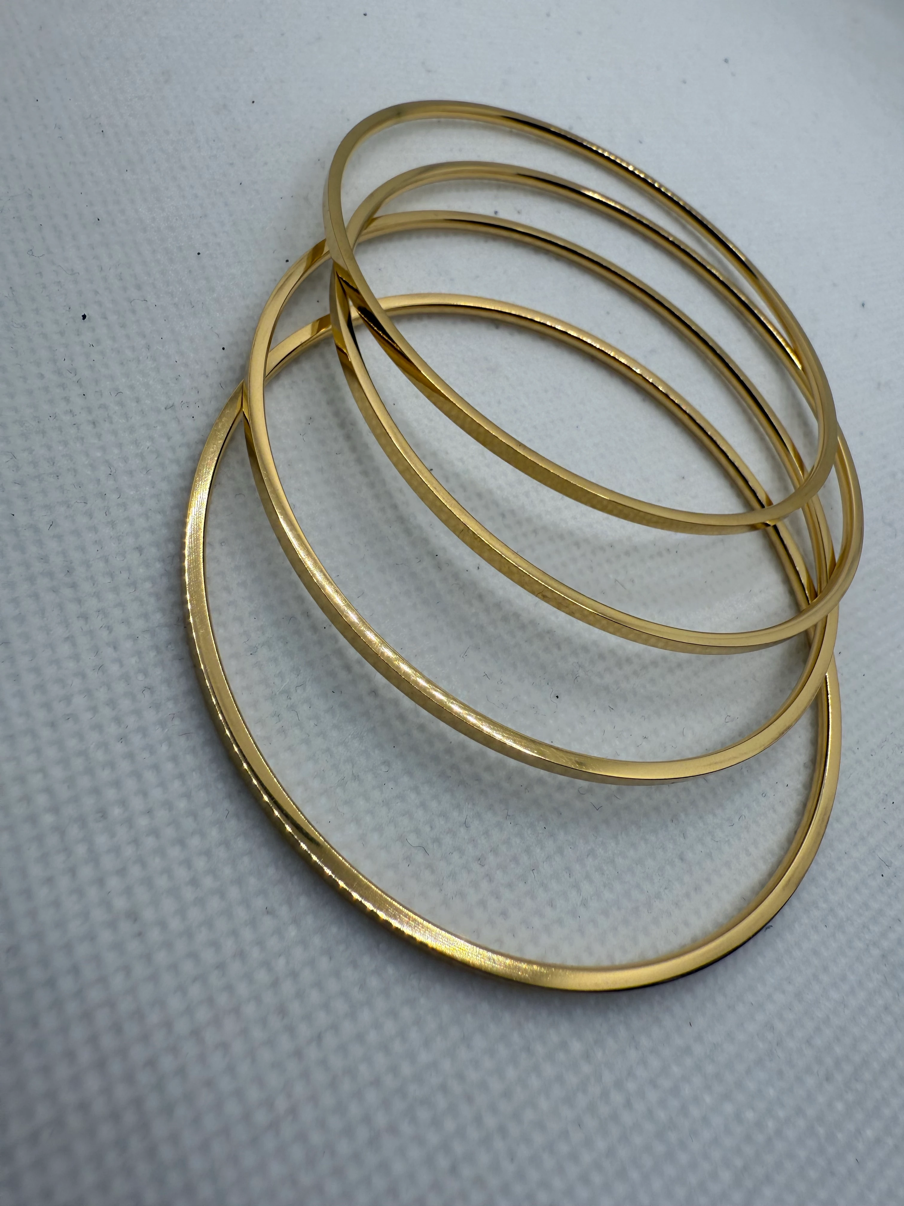 4 lü ÇELİK AJDA SET GOLD