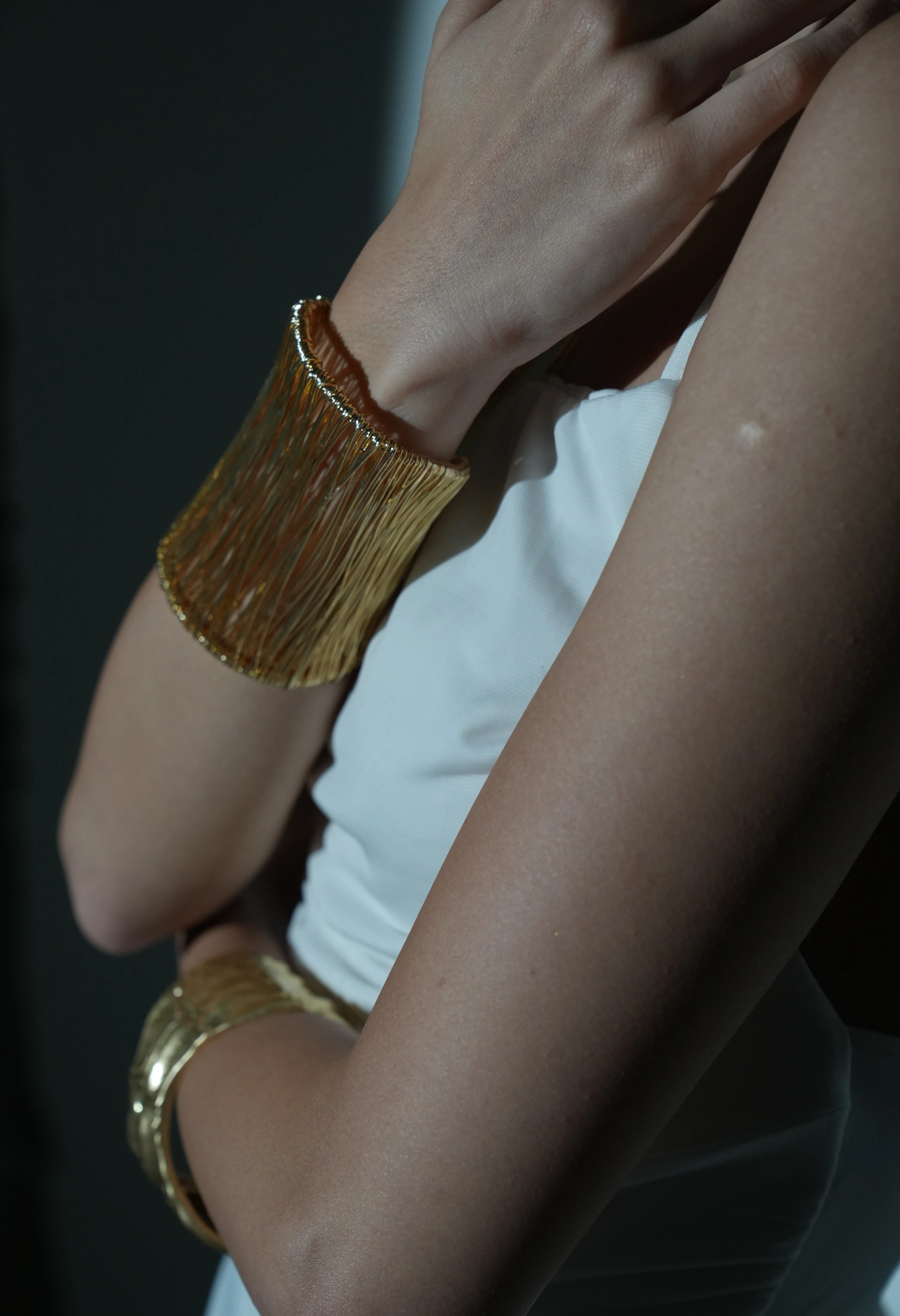 GOLD TEL SARMA KELEPÇE