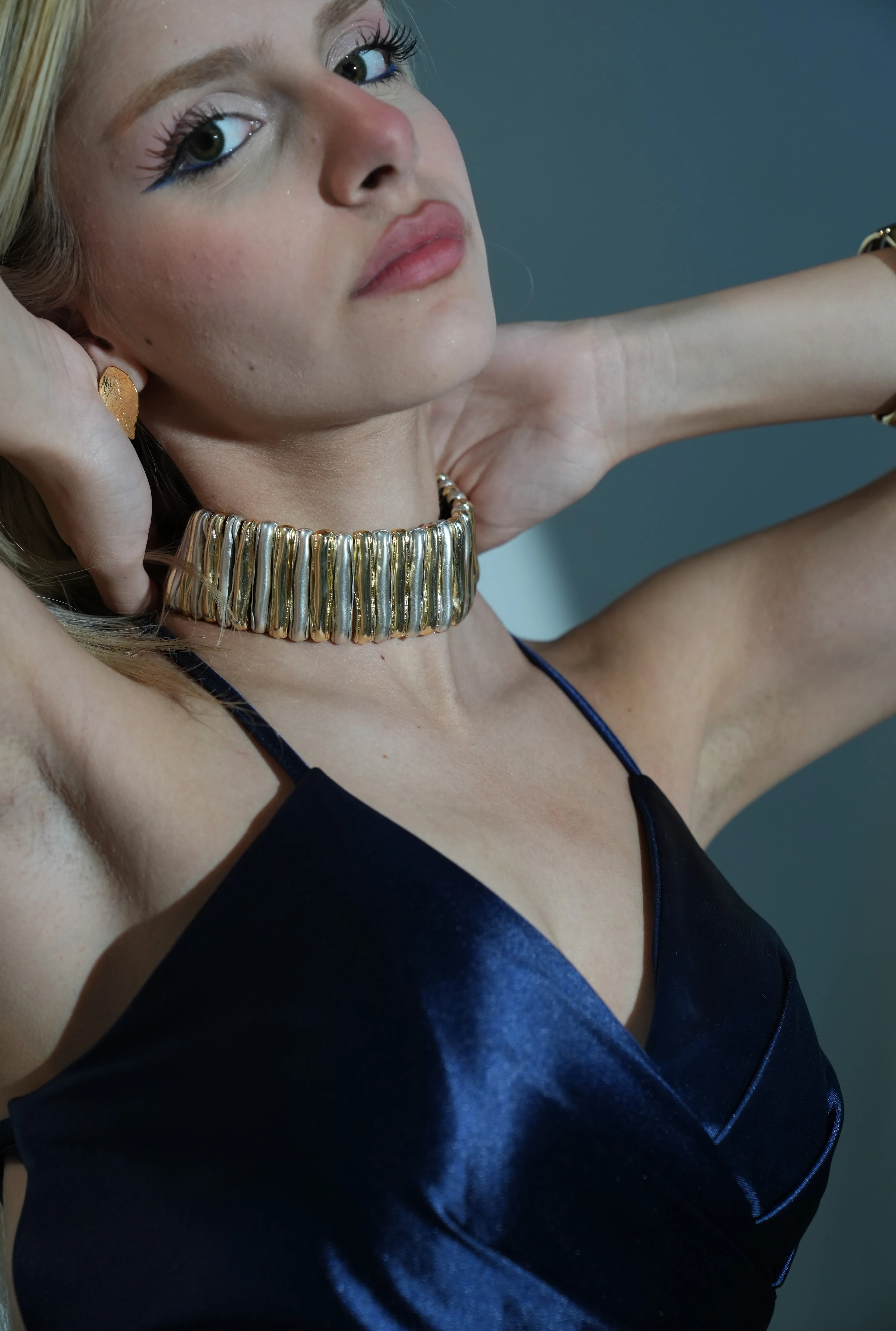 VİP ÇİFT RENK CHOKER