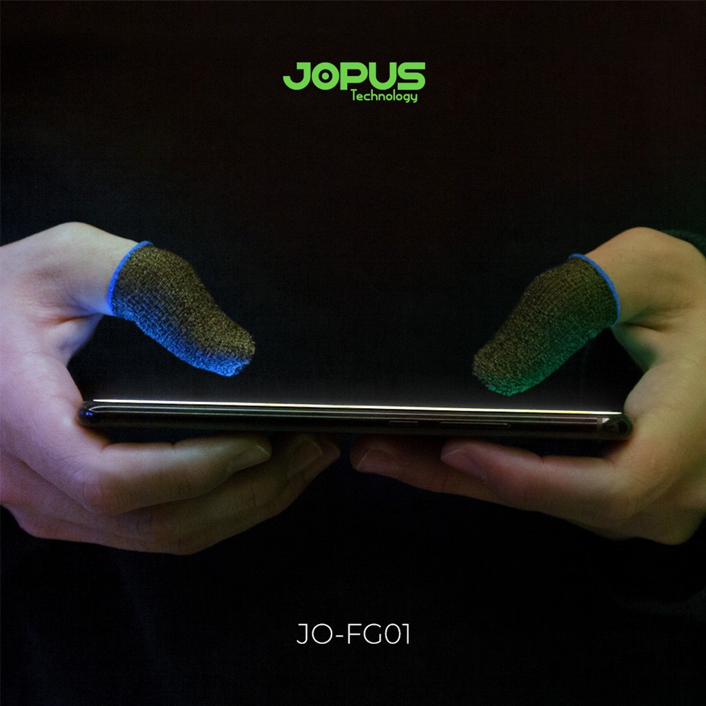 Jopus -Finger Slevee- Pubg Parmak Eldiven- E-Spor Parmak Eldiveni Ter Geçirmez Oyuncu Parmaklığı