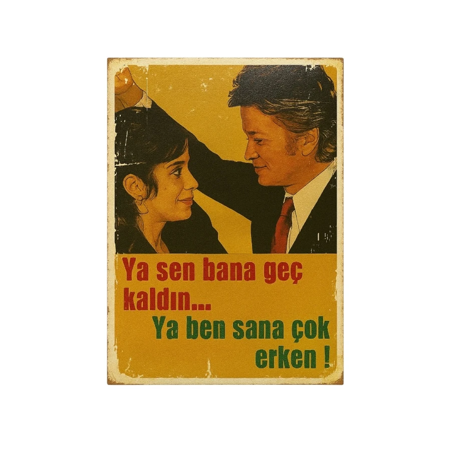 Retro Tablo Karışık 