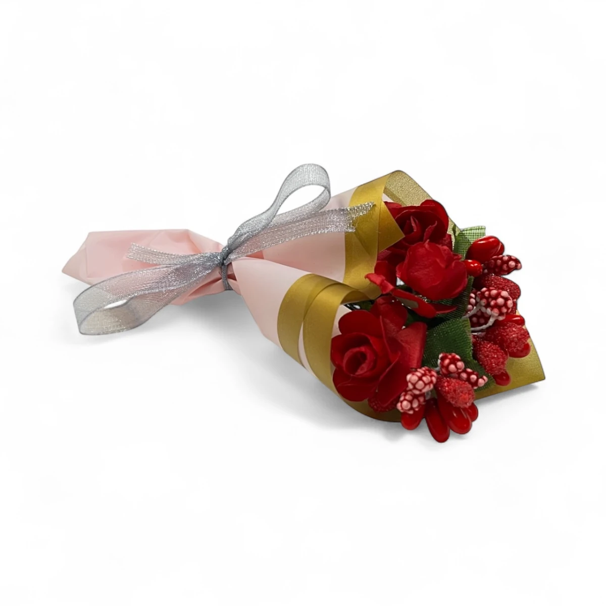  Mini Buket Çiçek Hot Flowers (5 Adet)