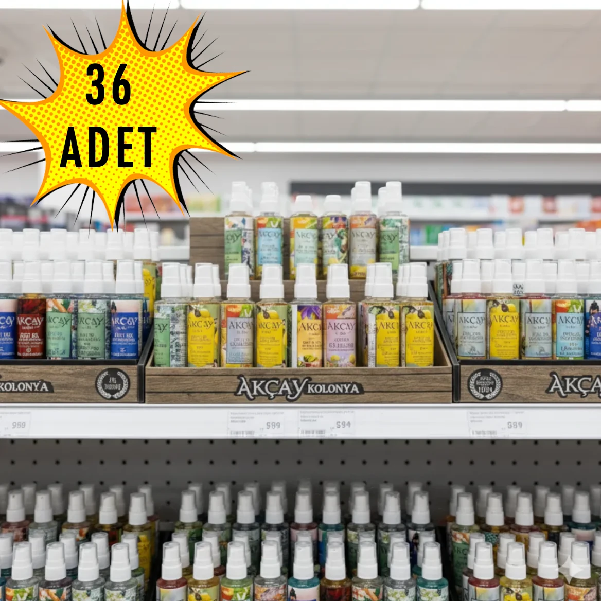 Kolonya Sprey Stant (36 Adet)