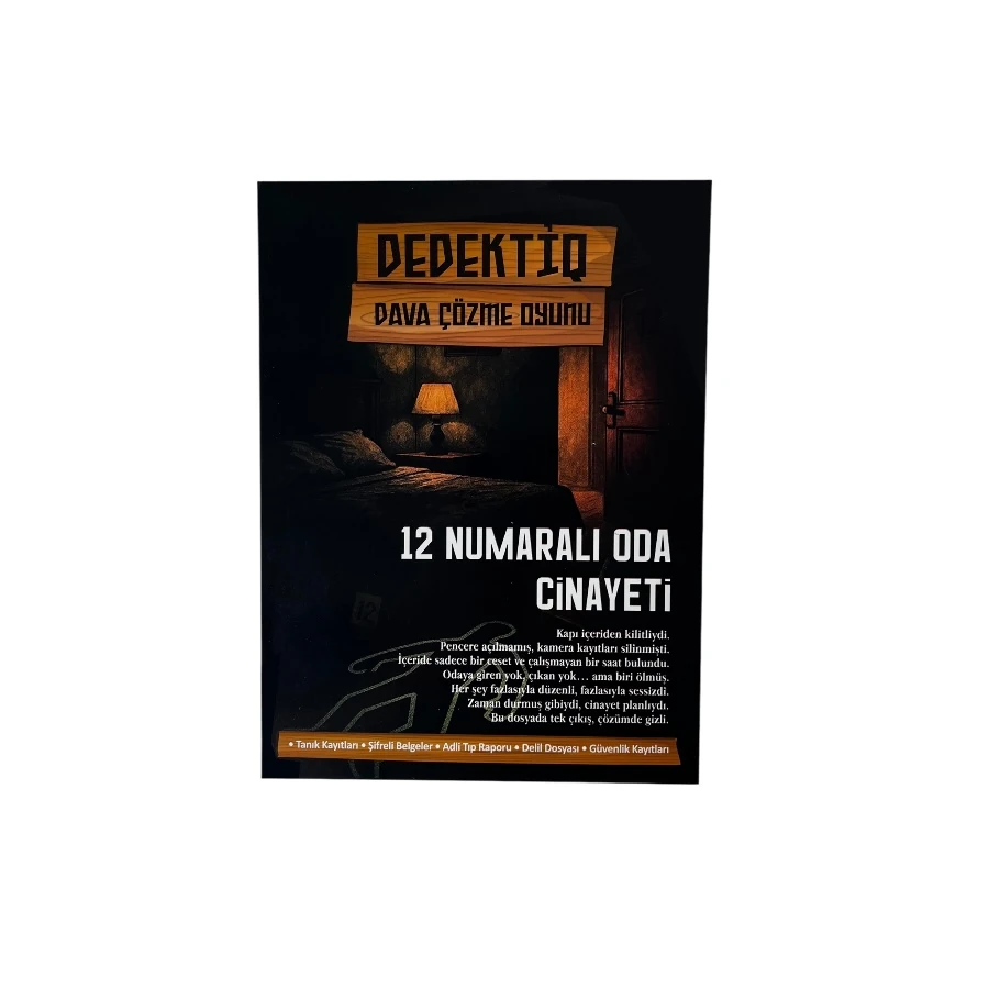 Dava Çözme Oyunu  (12 Numaralı Oda Cinayeti)