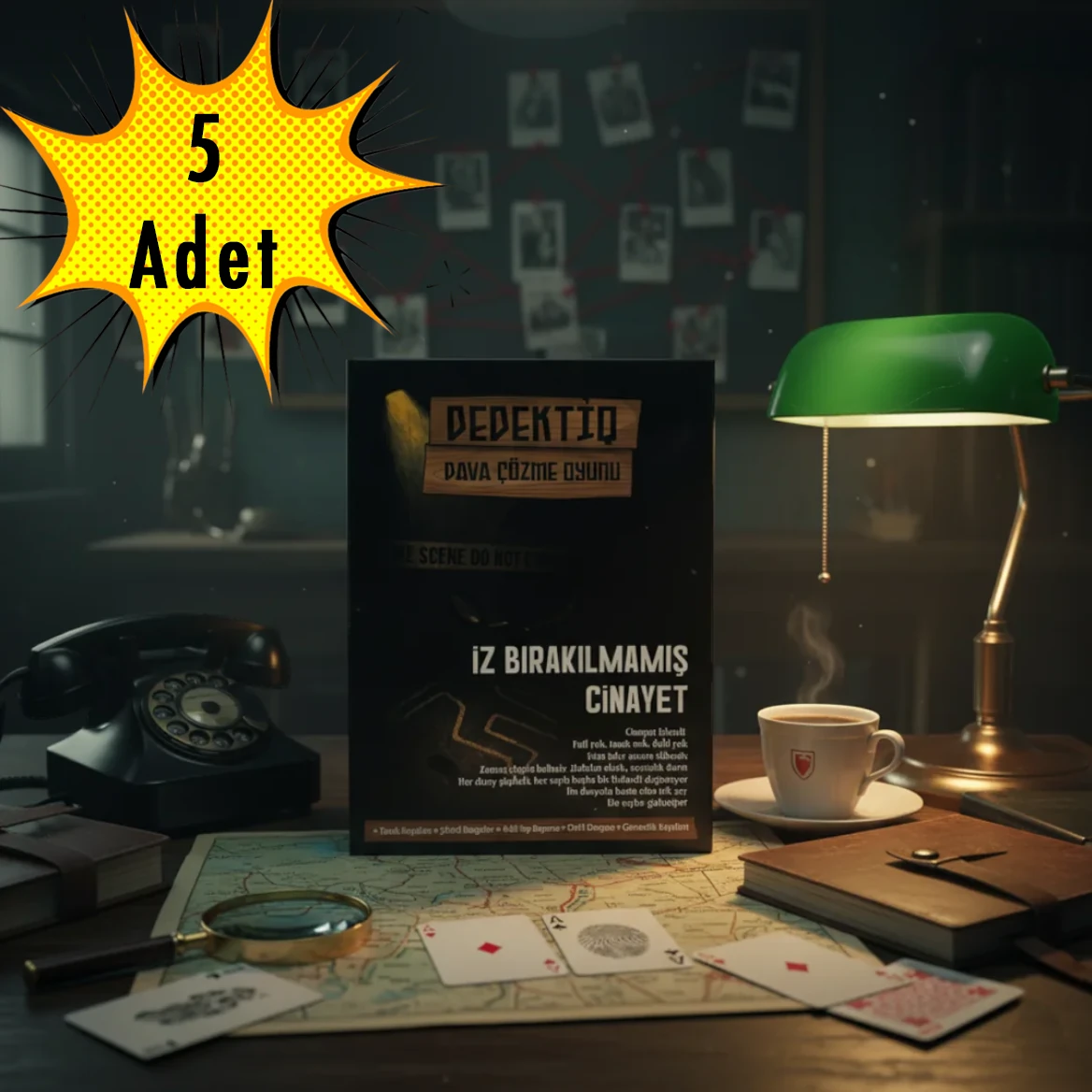 Dava Çözme Oyunu (İz Bırakılmamış Cinayet)