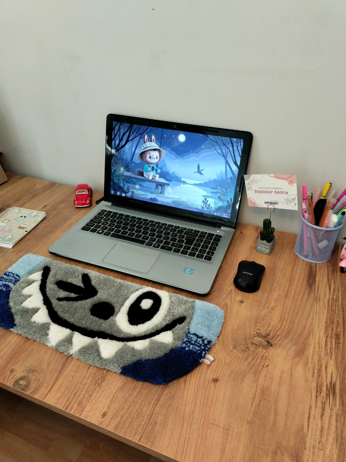 Labubu Tufting Klavye Halısı