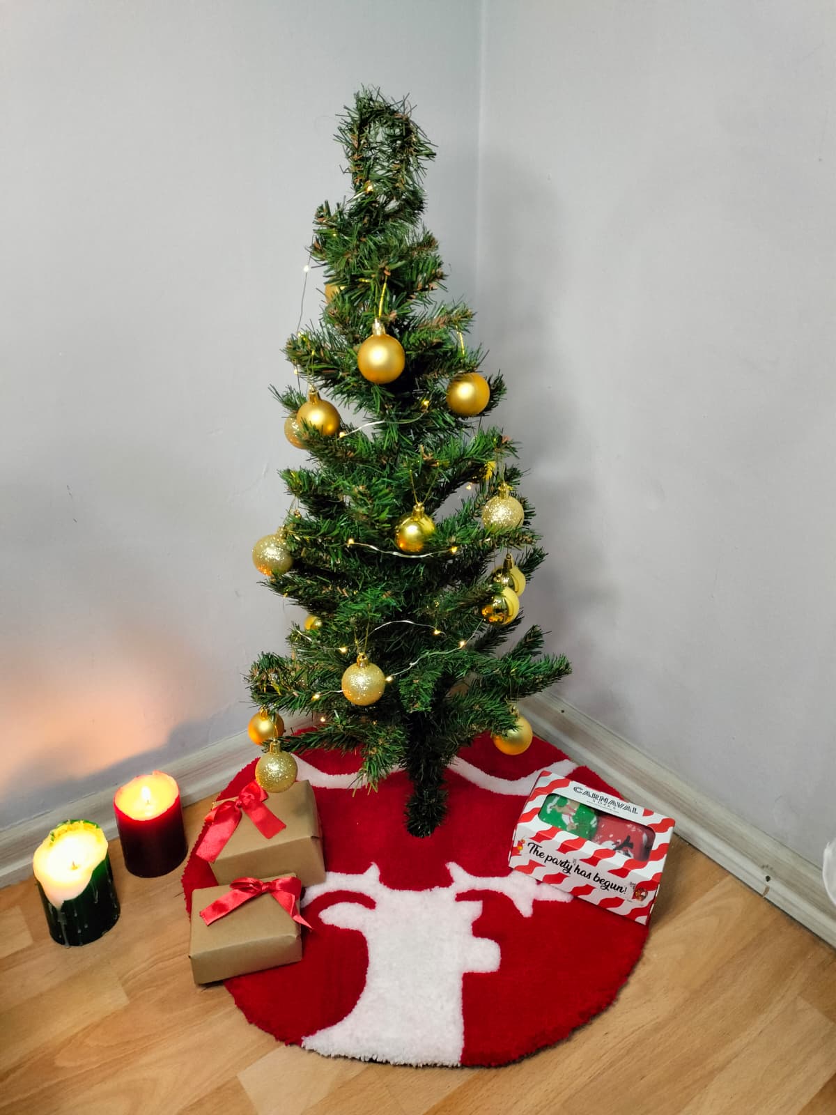 Yılbaşı Çam Ağacı Tufting Halısı