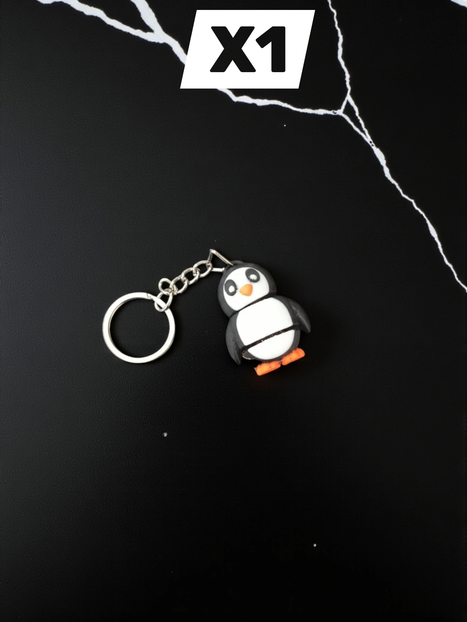  Hem Anahtarlık Hem Oyuncak: Penguen_X1