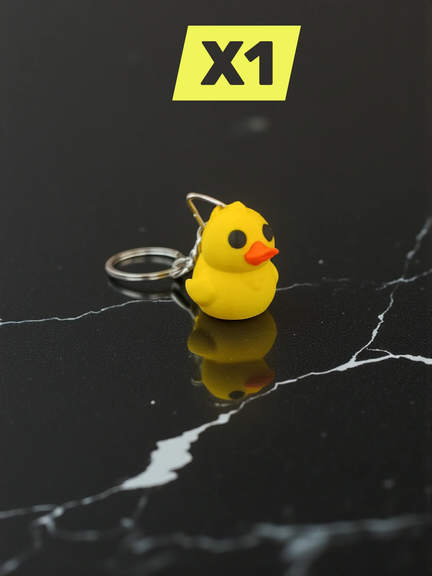 Hem Anahtarlık Hem Oyuncak: Ördek_X1