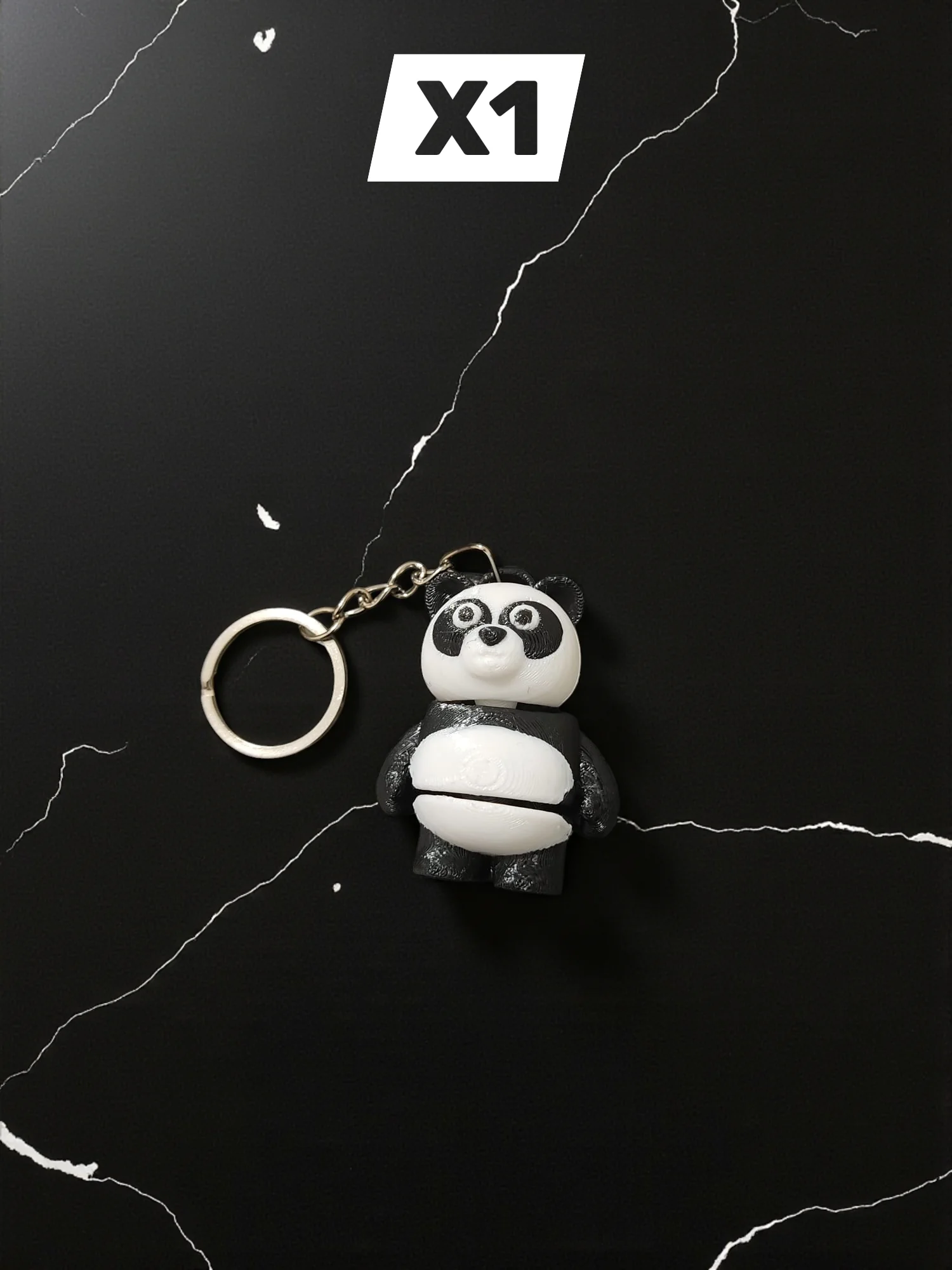 Hem Anahtarlık Hem Oyuncak: Panda_X1