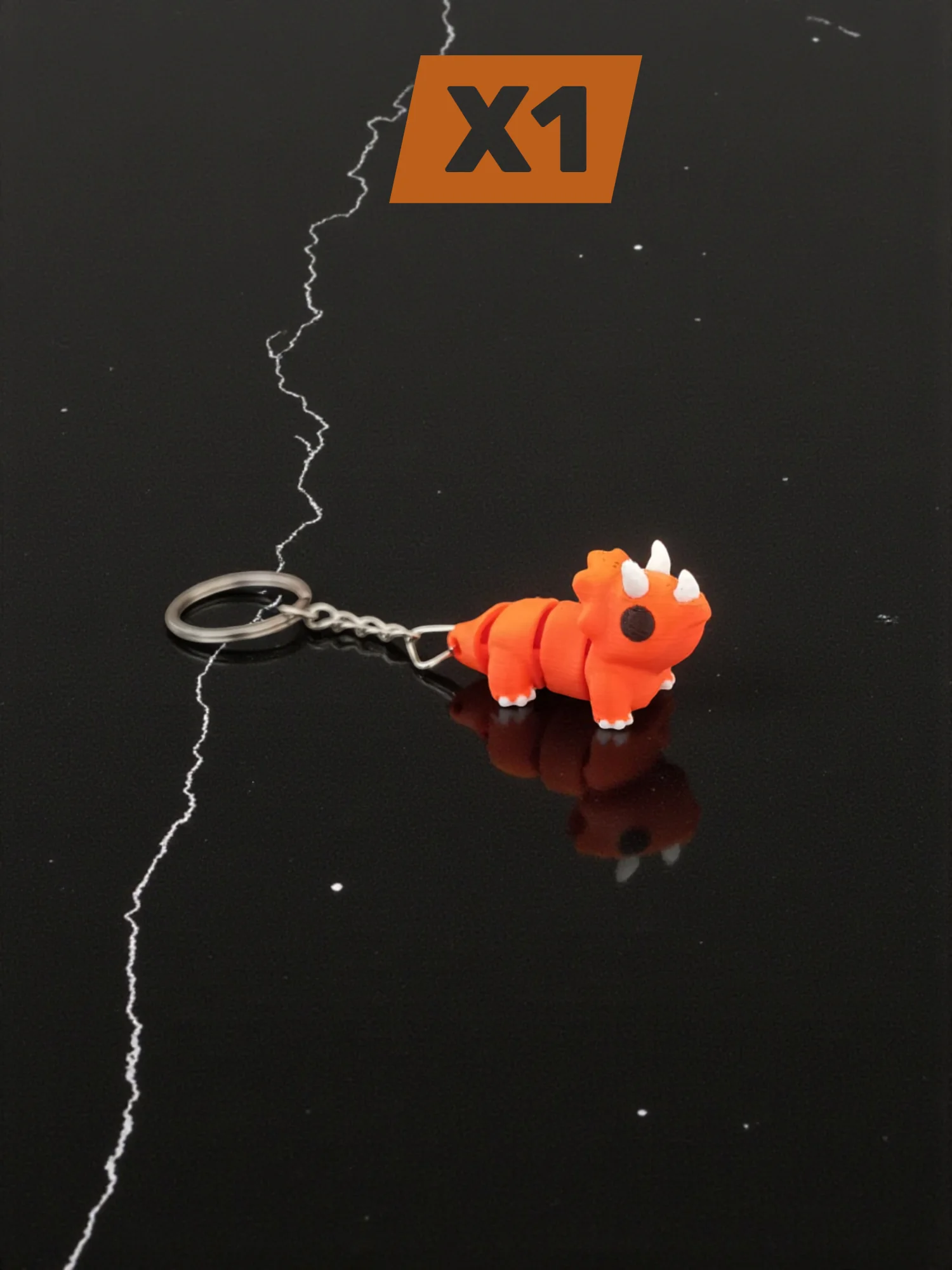 Hem Anahtarlık Hem Oyuncak: Triceratops_X1