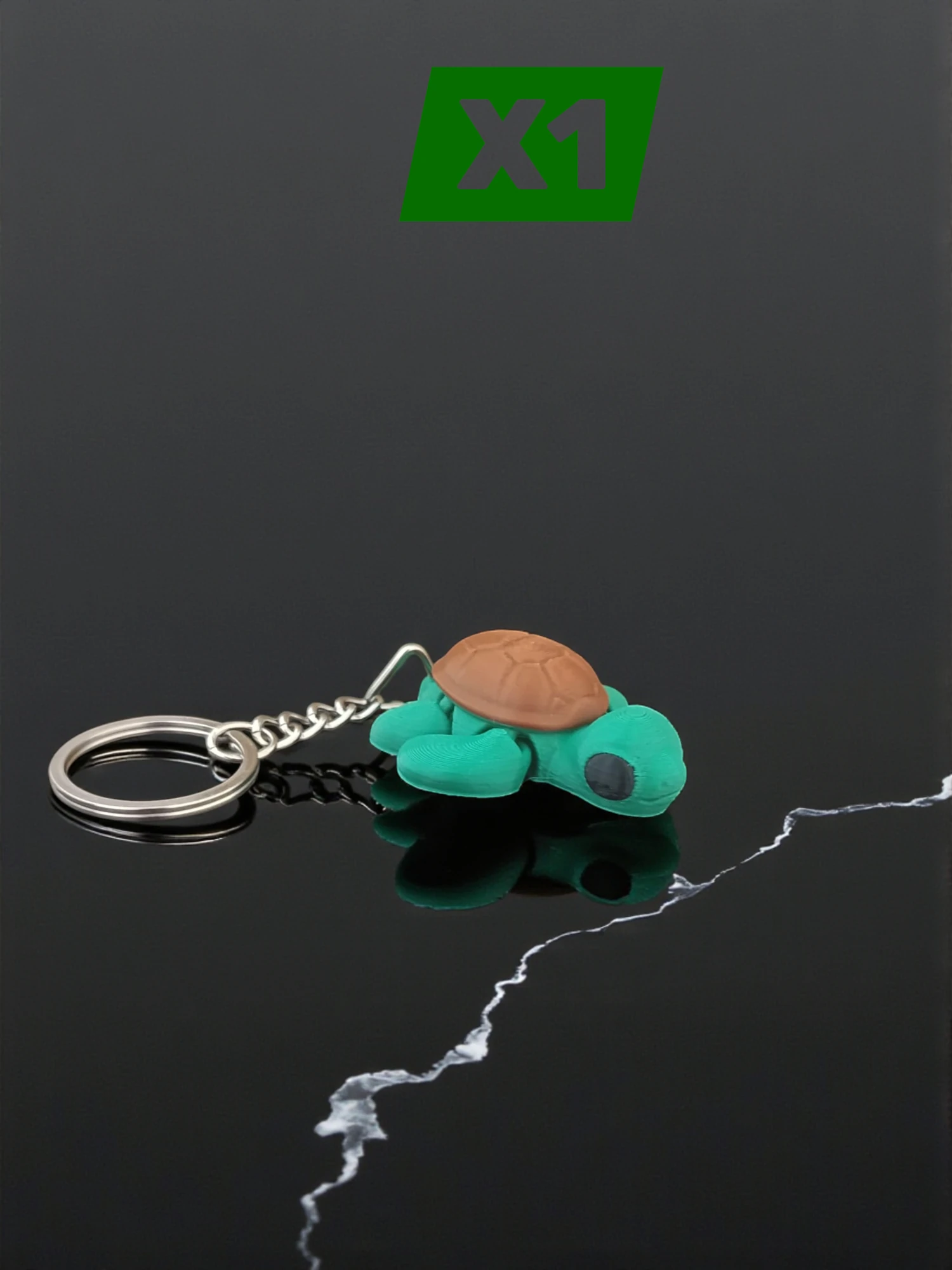 Hem Anahtarlık Hem Oyuncak: Kaplumbağa_X1