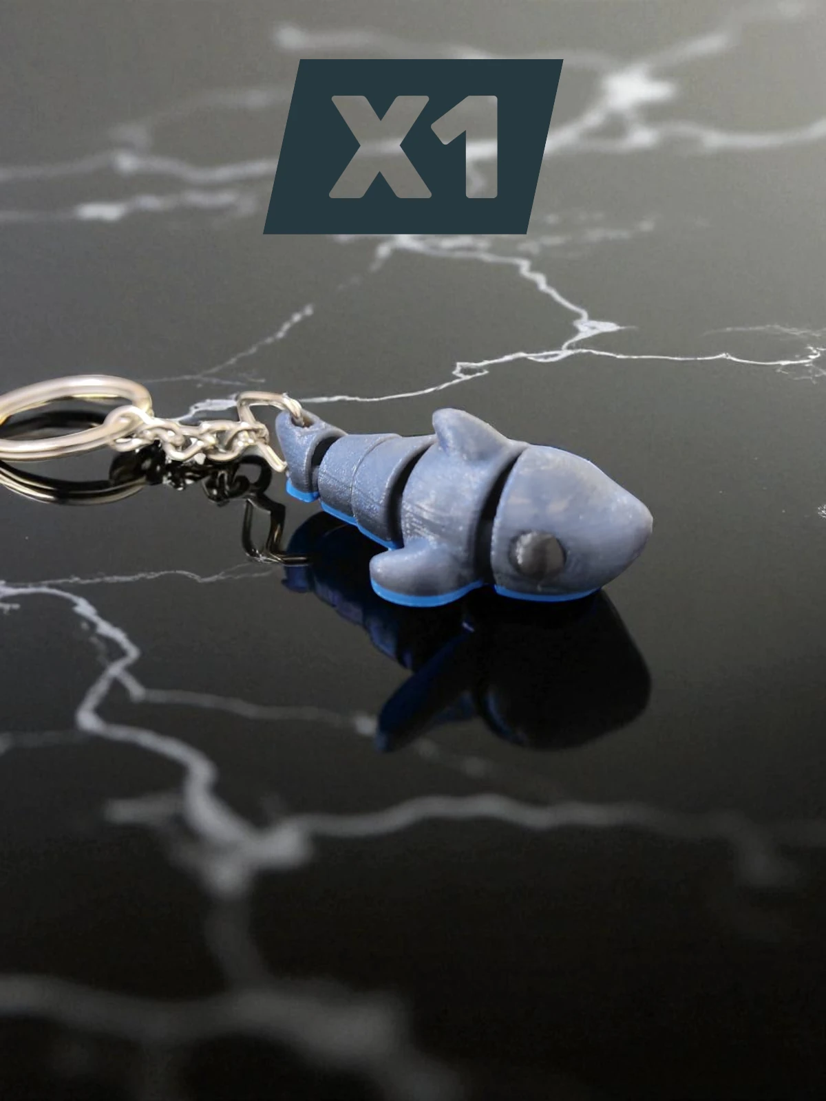 Hem Anahtarlık Hem Oyuncak: Köpek Balığı_X1