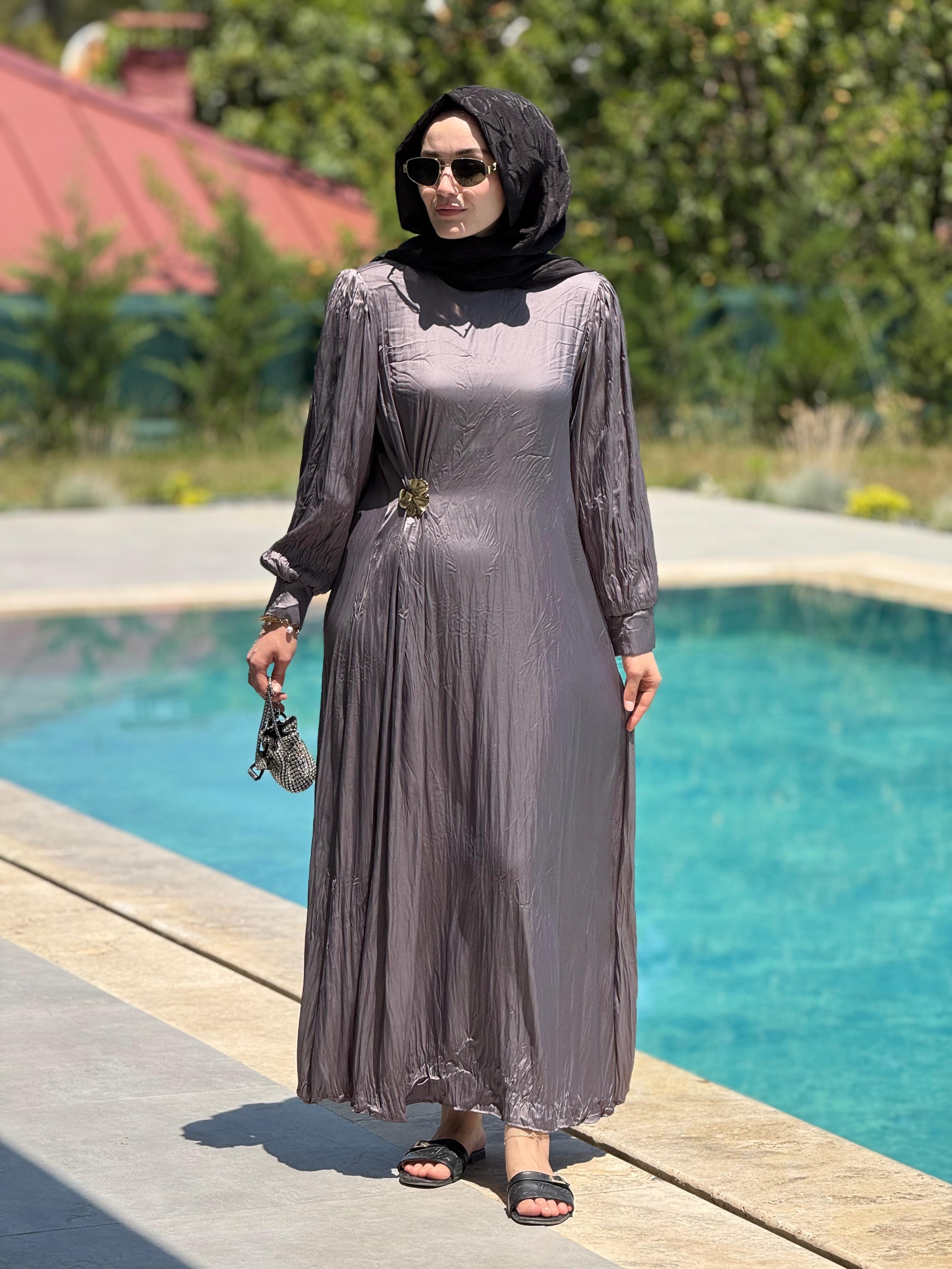 Romantik Dress (Antrasit)
