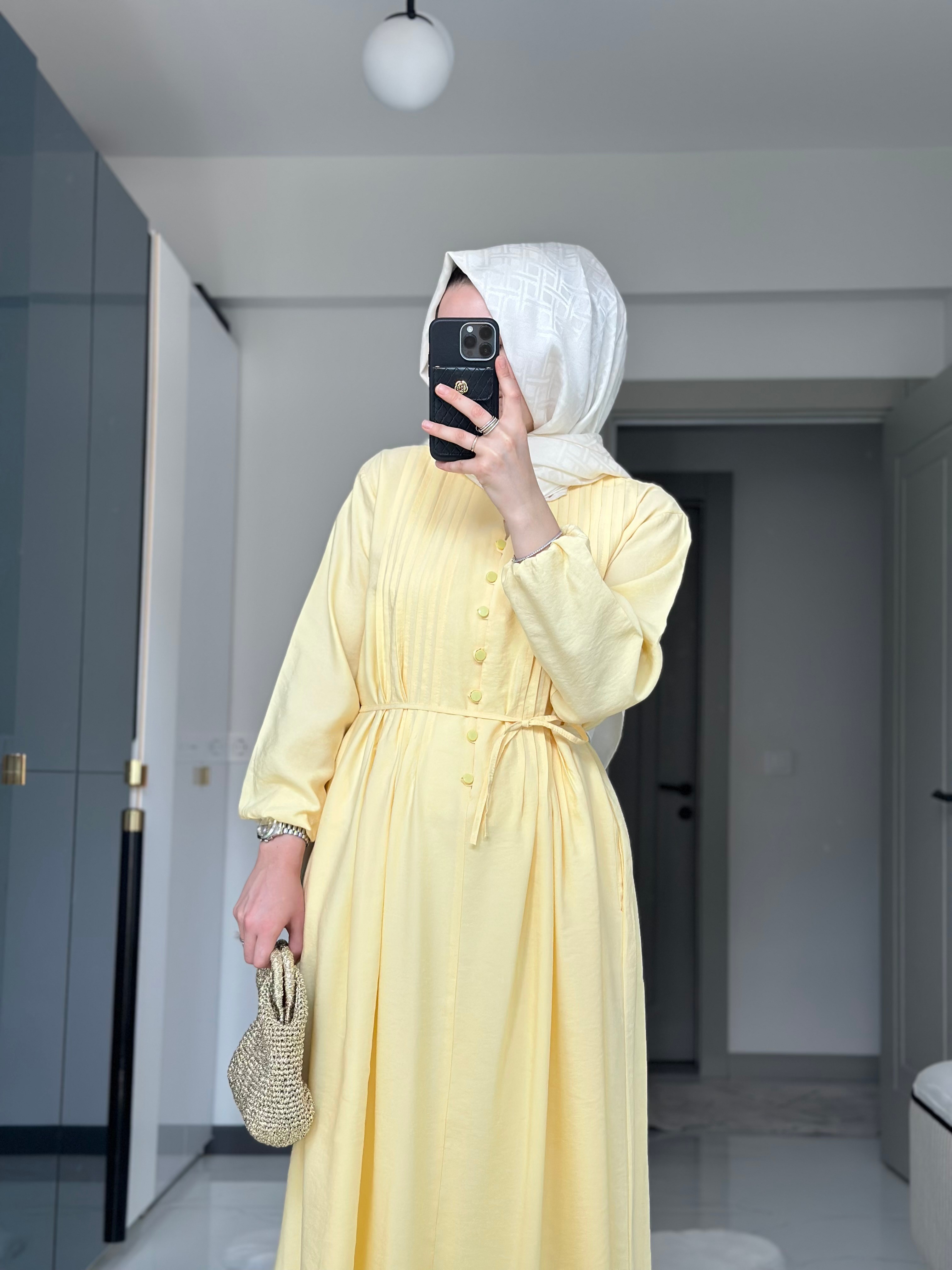 Diana Dress (Butter Yellow)