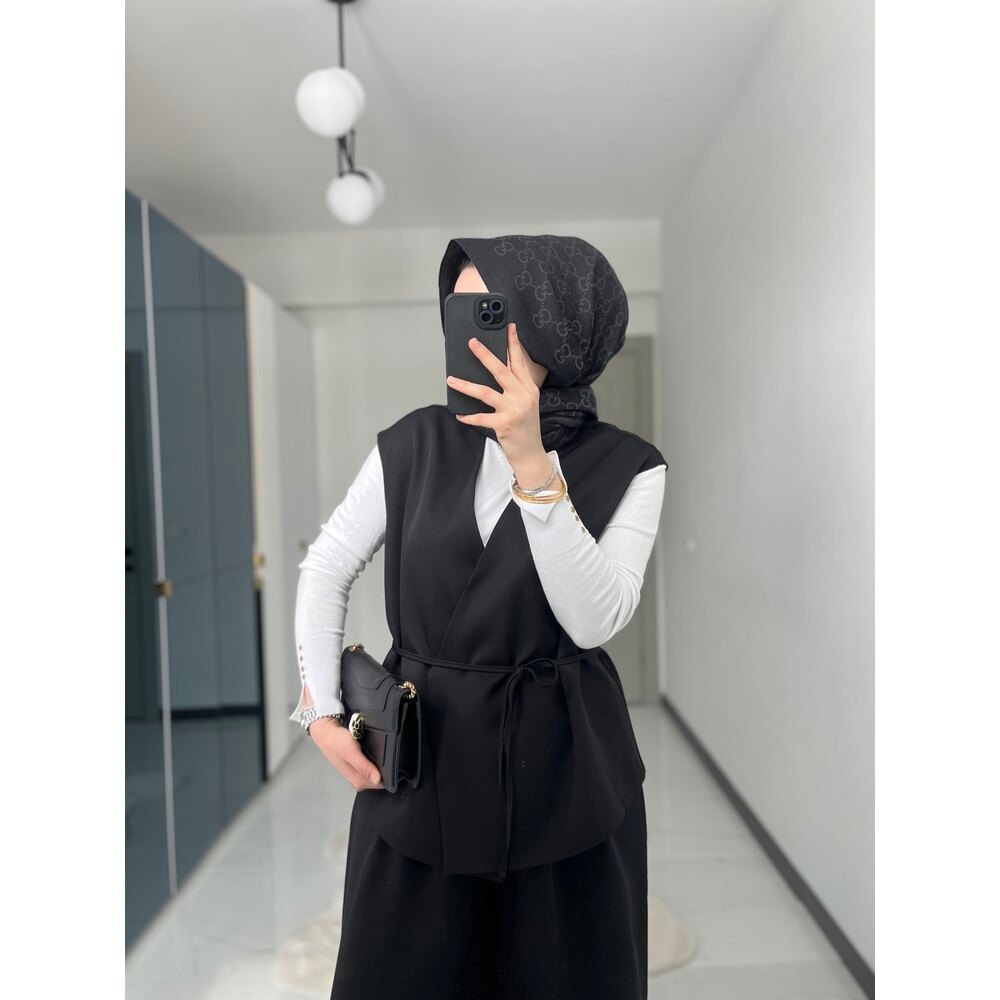 Yelekli Takım (Siyah)