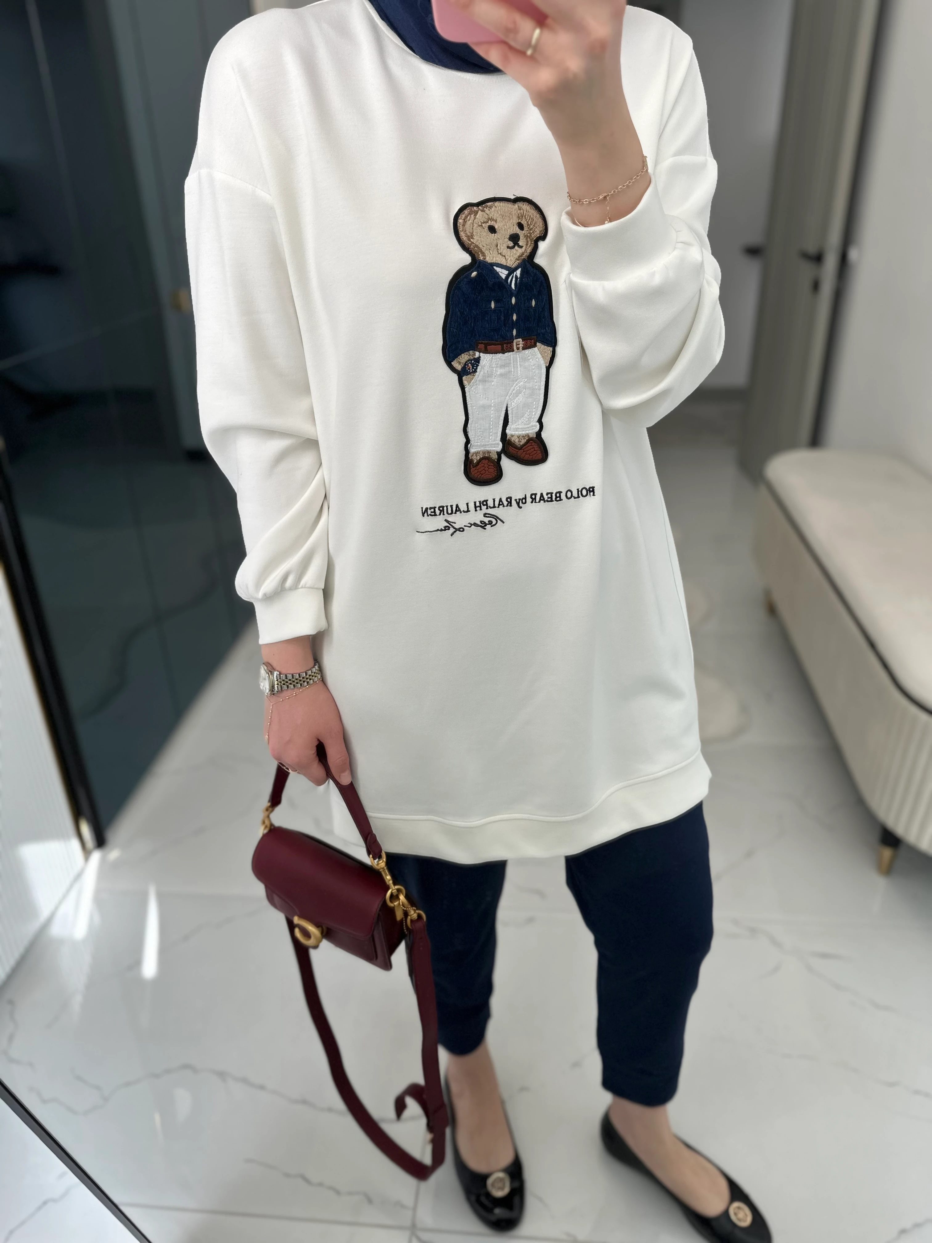 Teddy Bear Sweatshırt