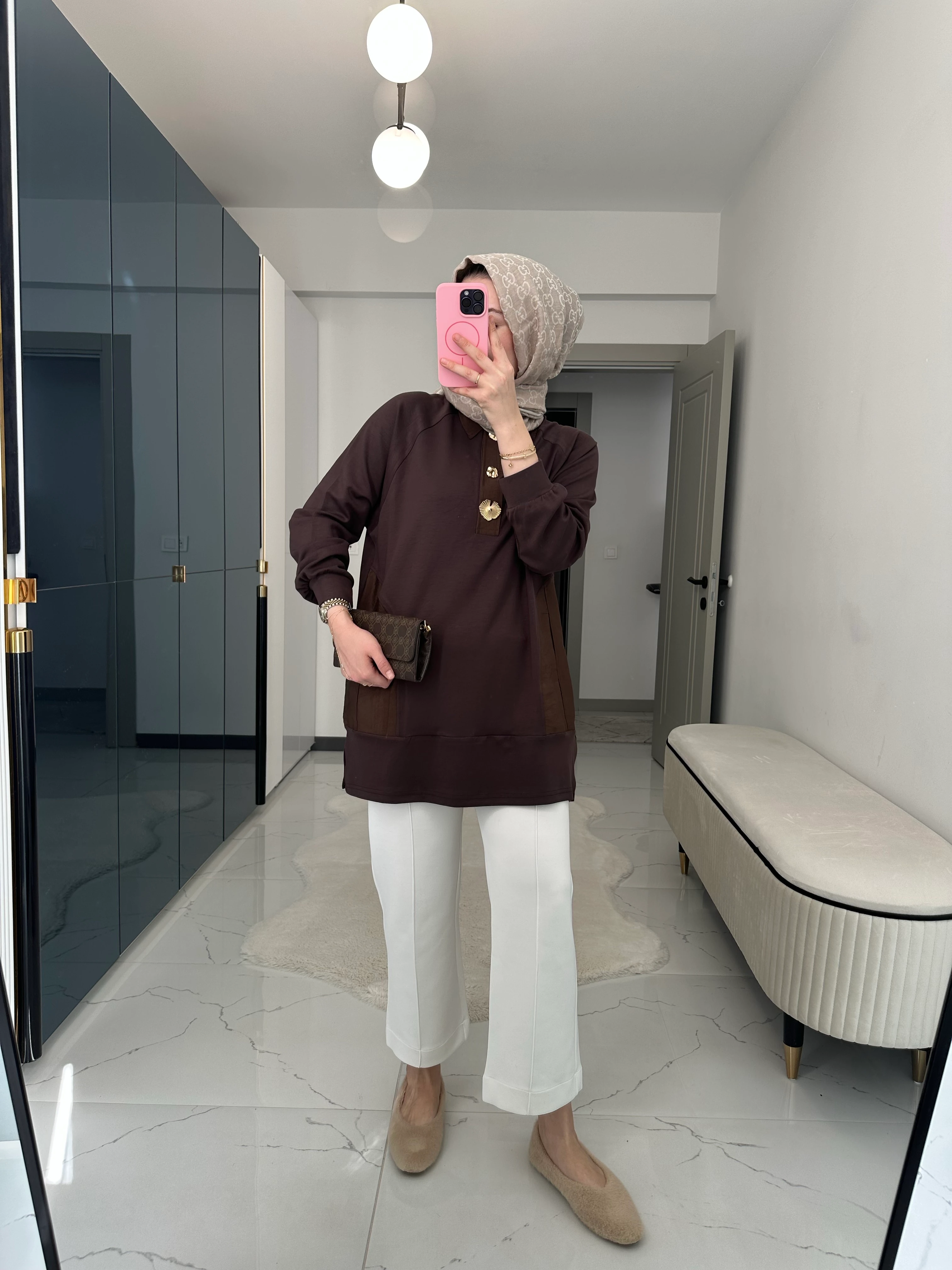 Diana Sweatshırt (Kahve)