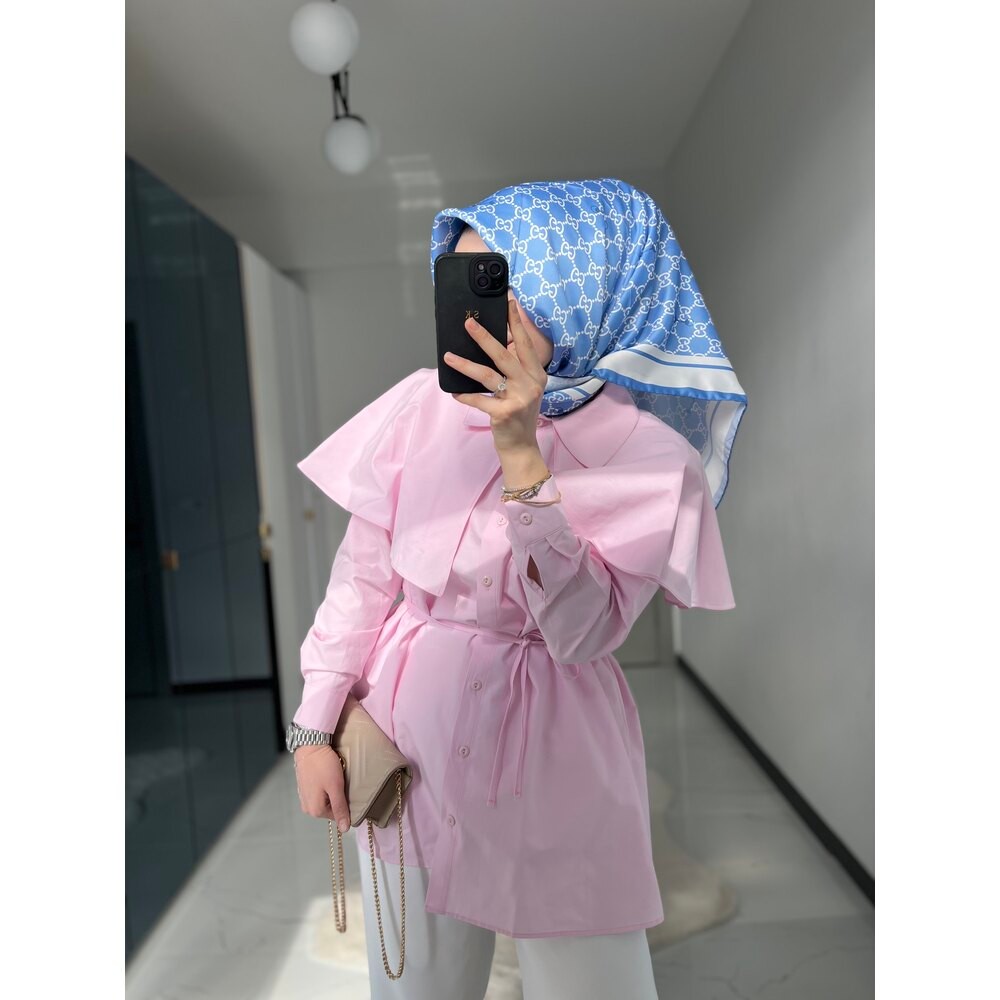 Prenses Yaka Gömlek (Pembe)