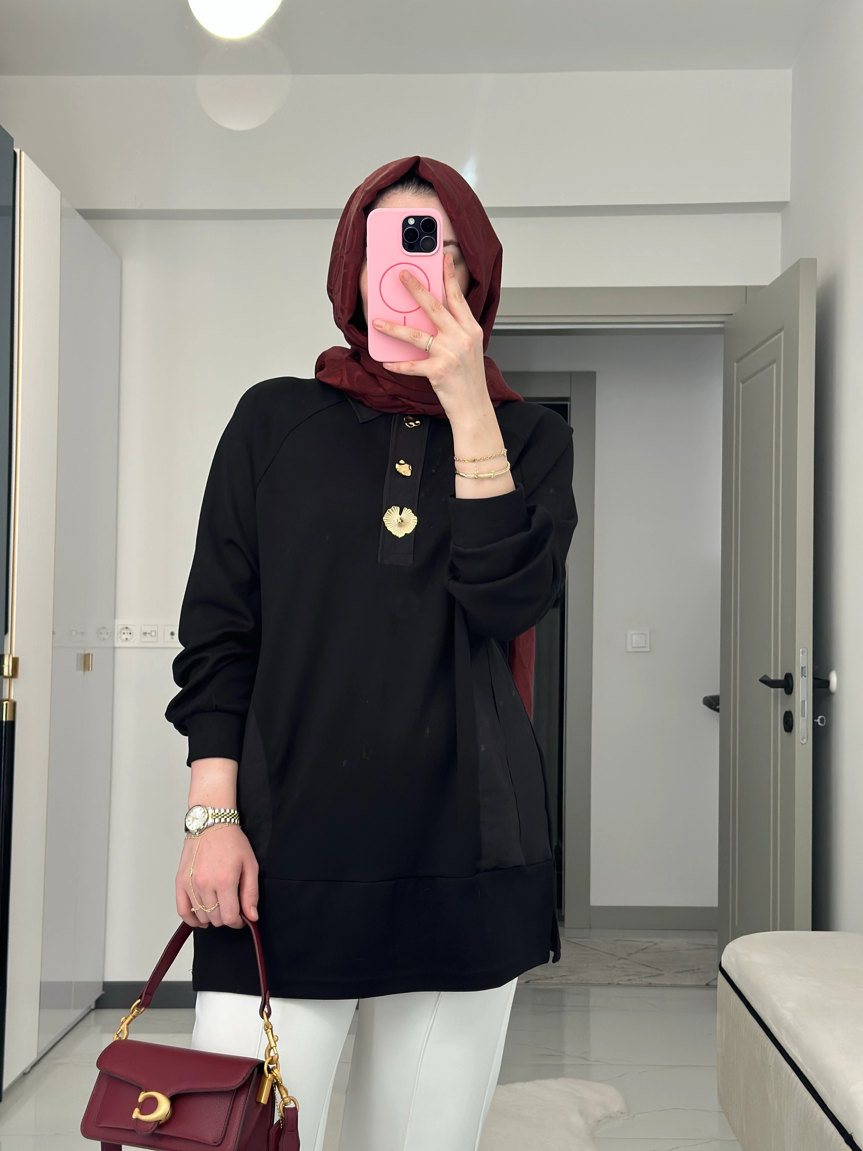 Diana Sweatshırt (Siyah)