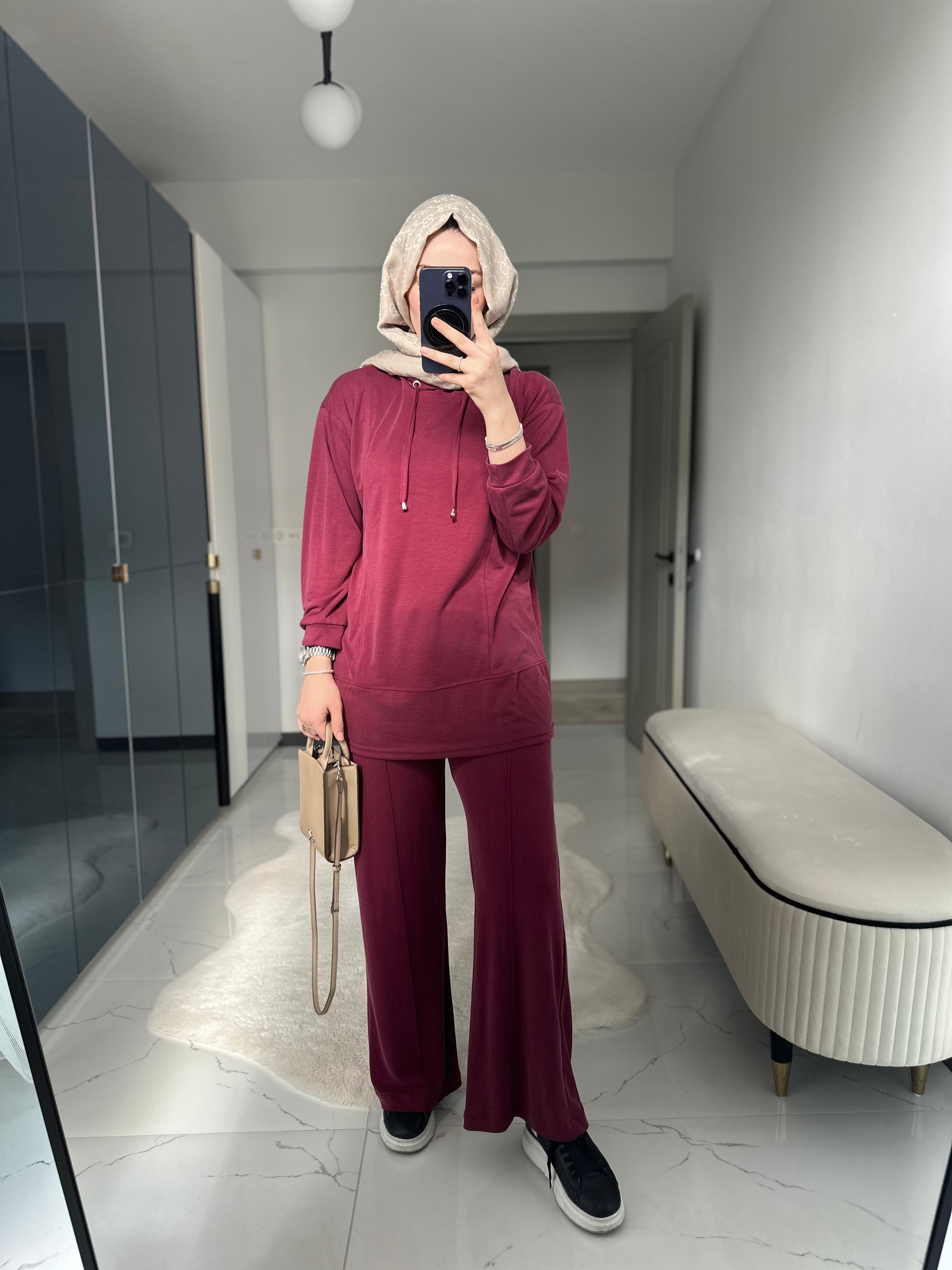 Oysho Takım (Bordo)