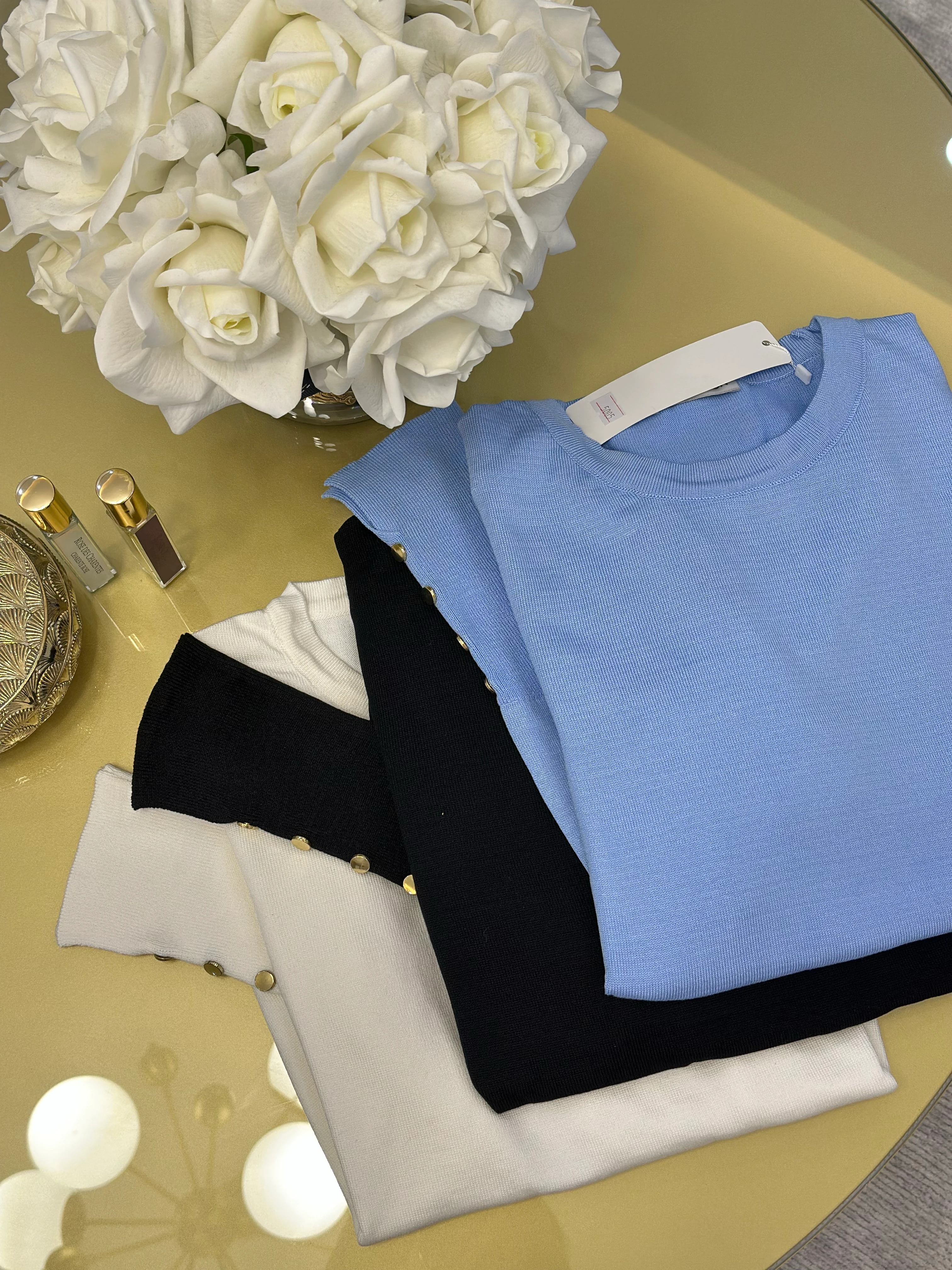 Droplu Triko (Bebe Mavisi)