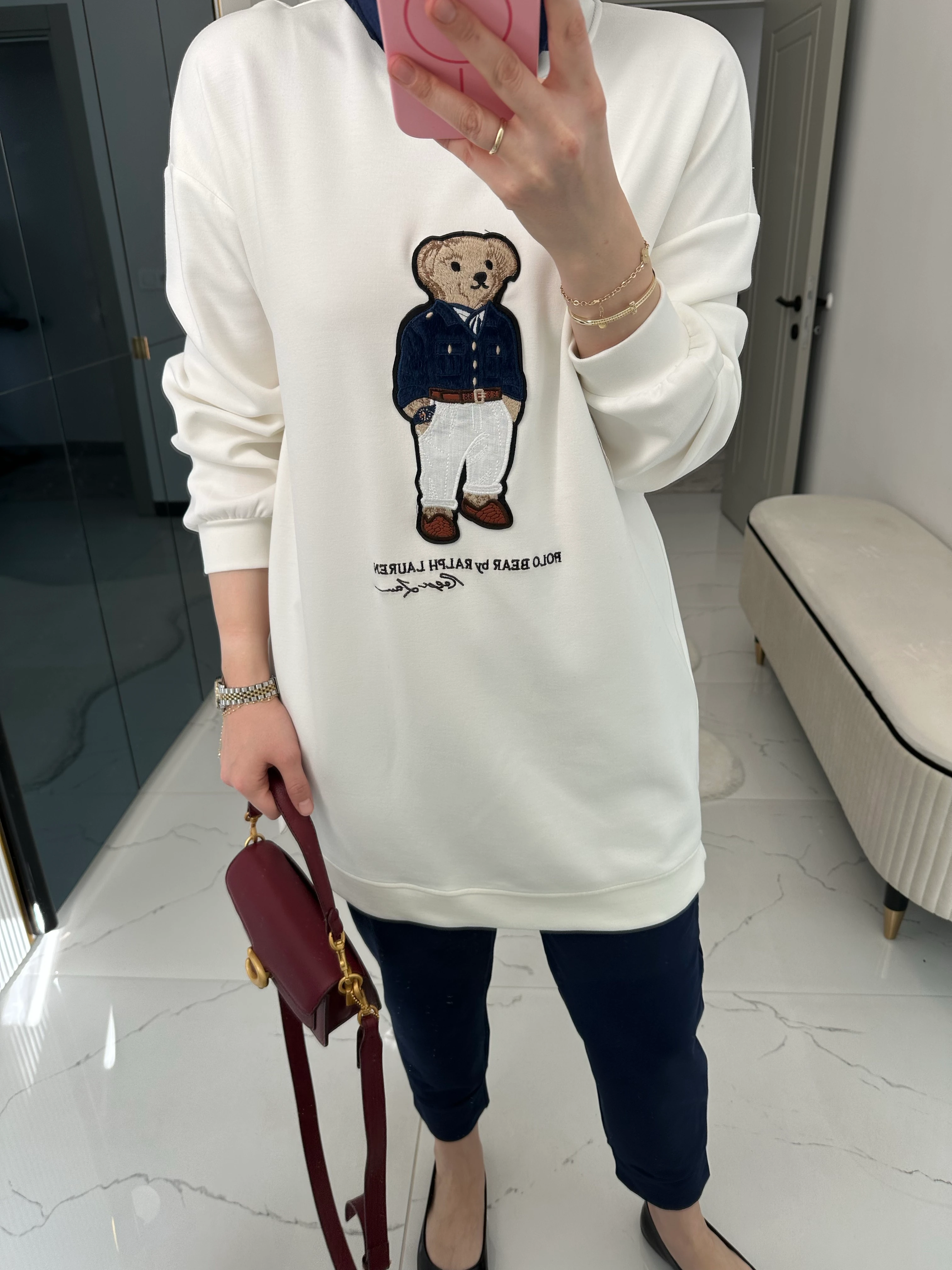 Teddy Bear Sweatshırt