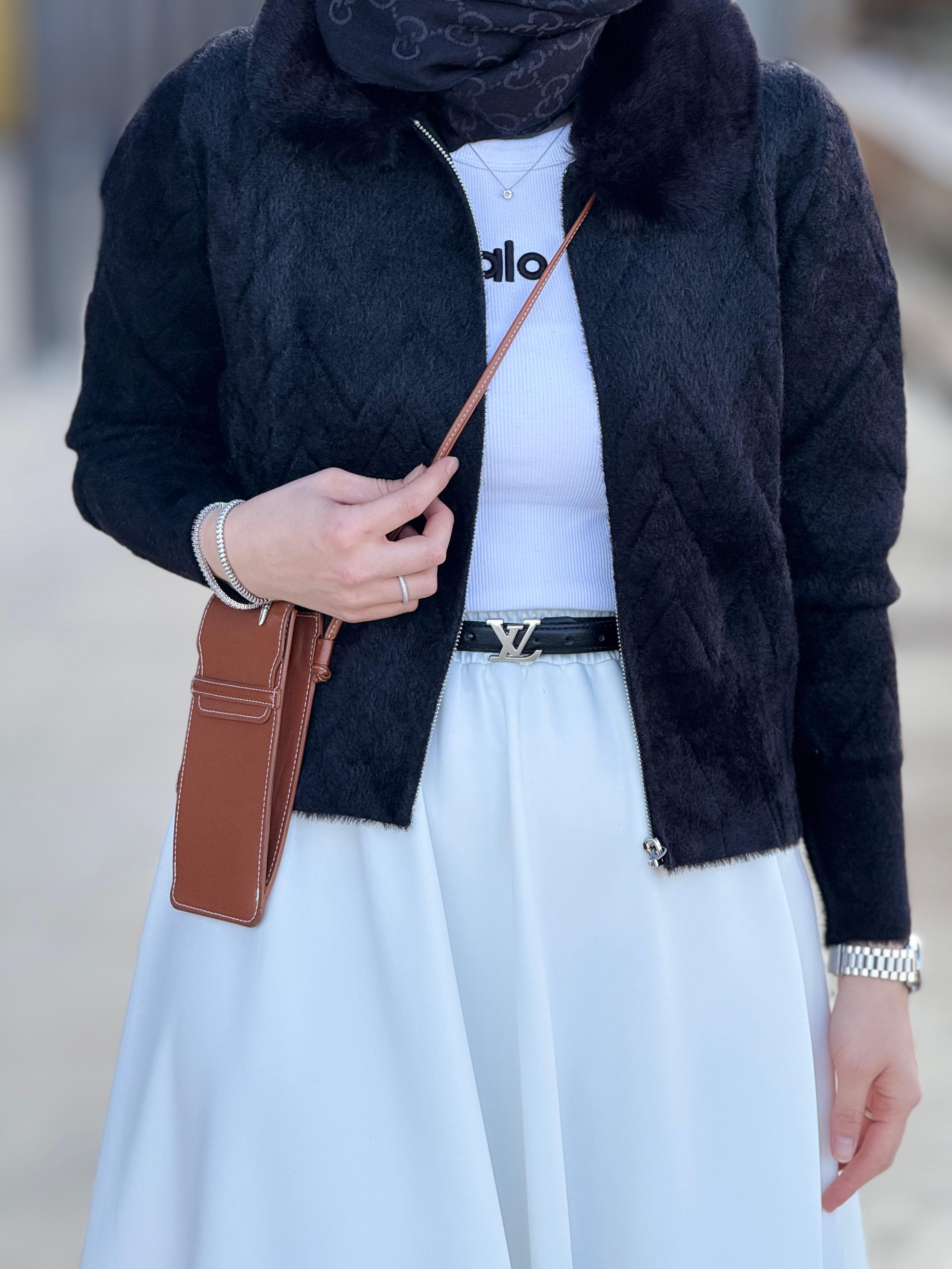 Angora Hırka (Siyah)