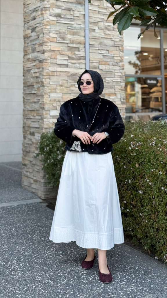 Premıum Taşlı Kürk (Siyah)