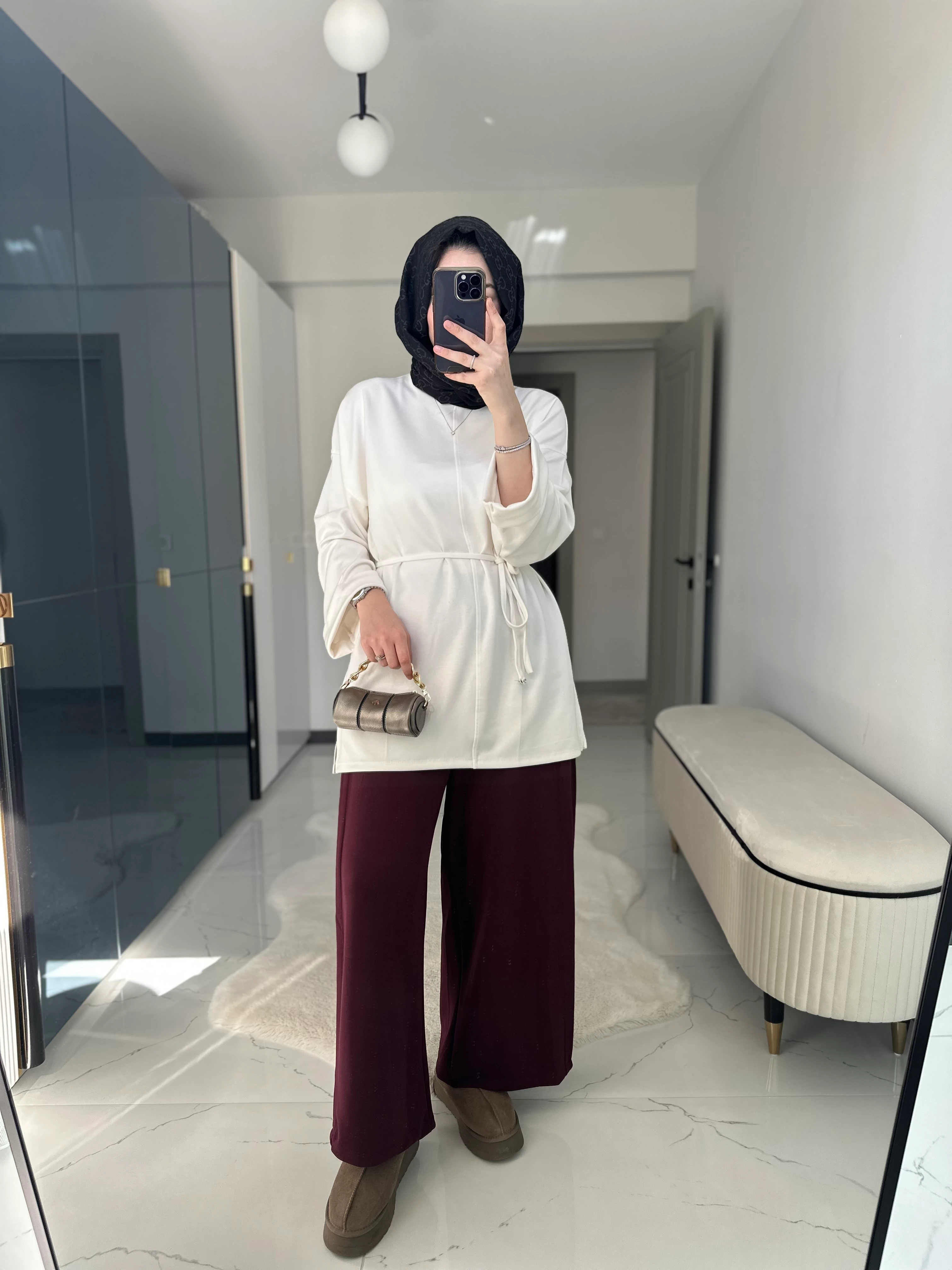 Oys’ho Eşofman Altı (Bordo)