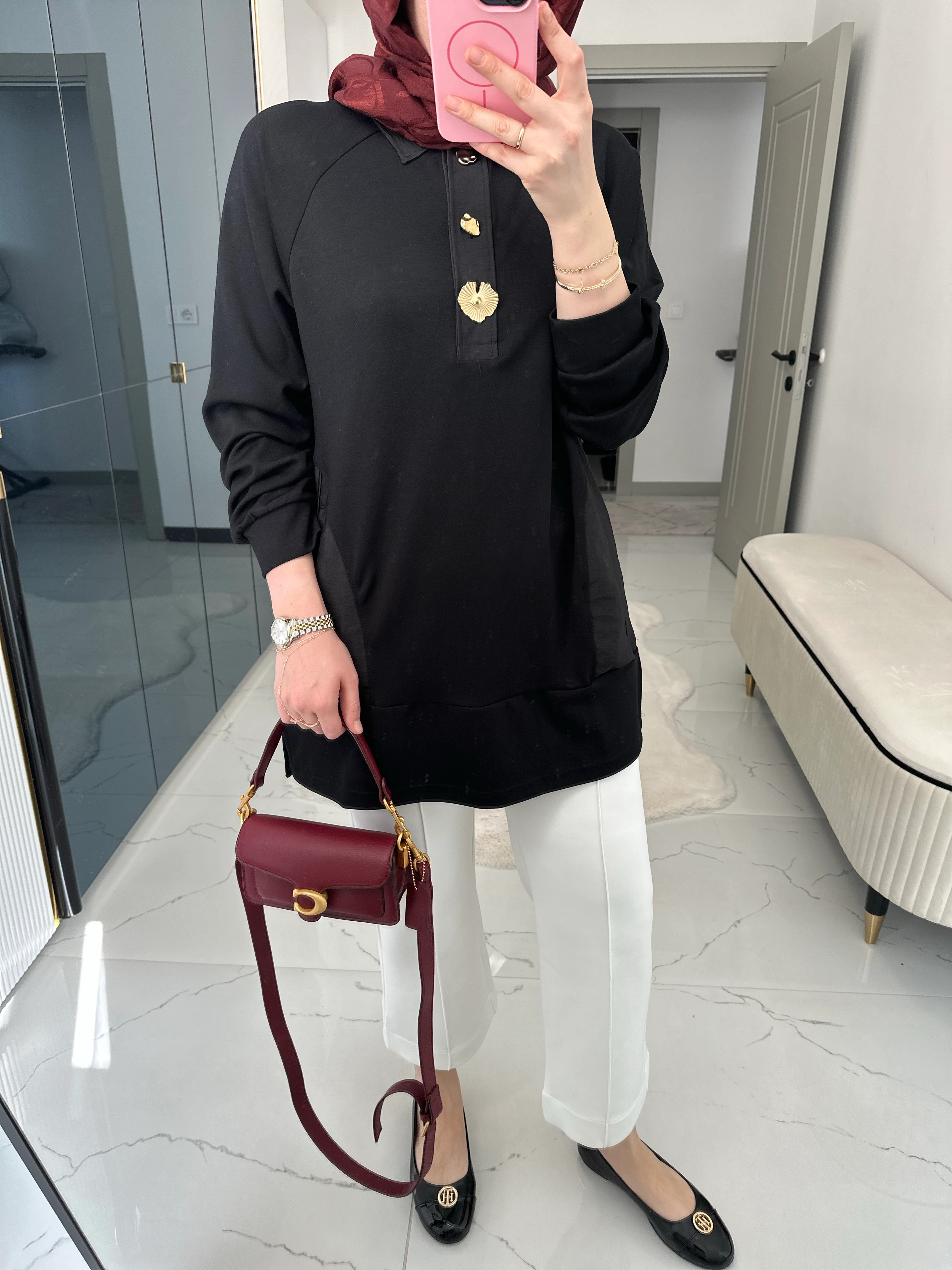 Diana Sweatshırt (Siyah)