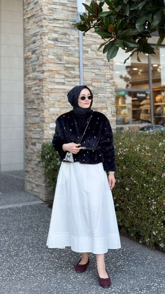 Premıum Taşlı Kürk (Siyah)