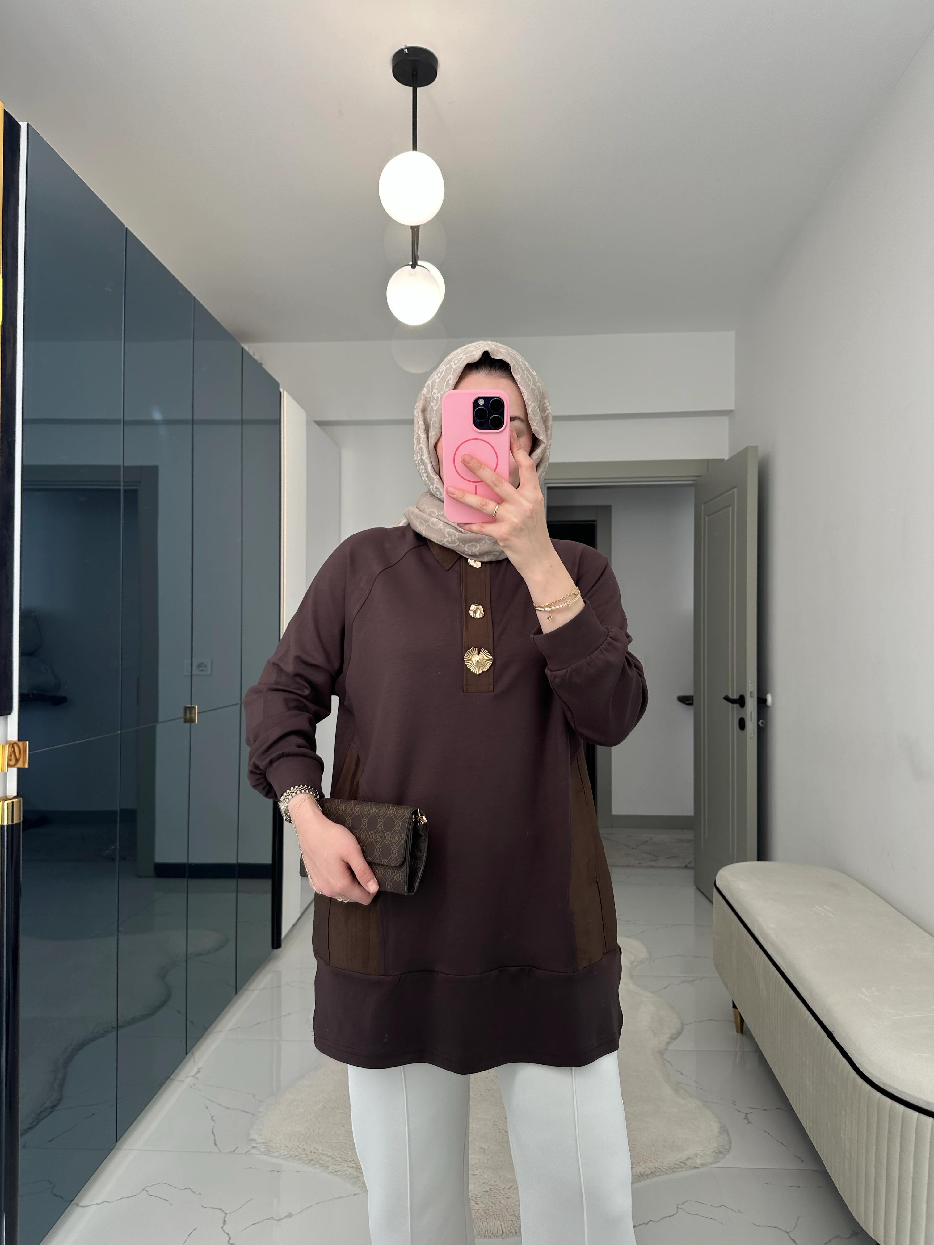 Diana Sweatshırt (Kahve)