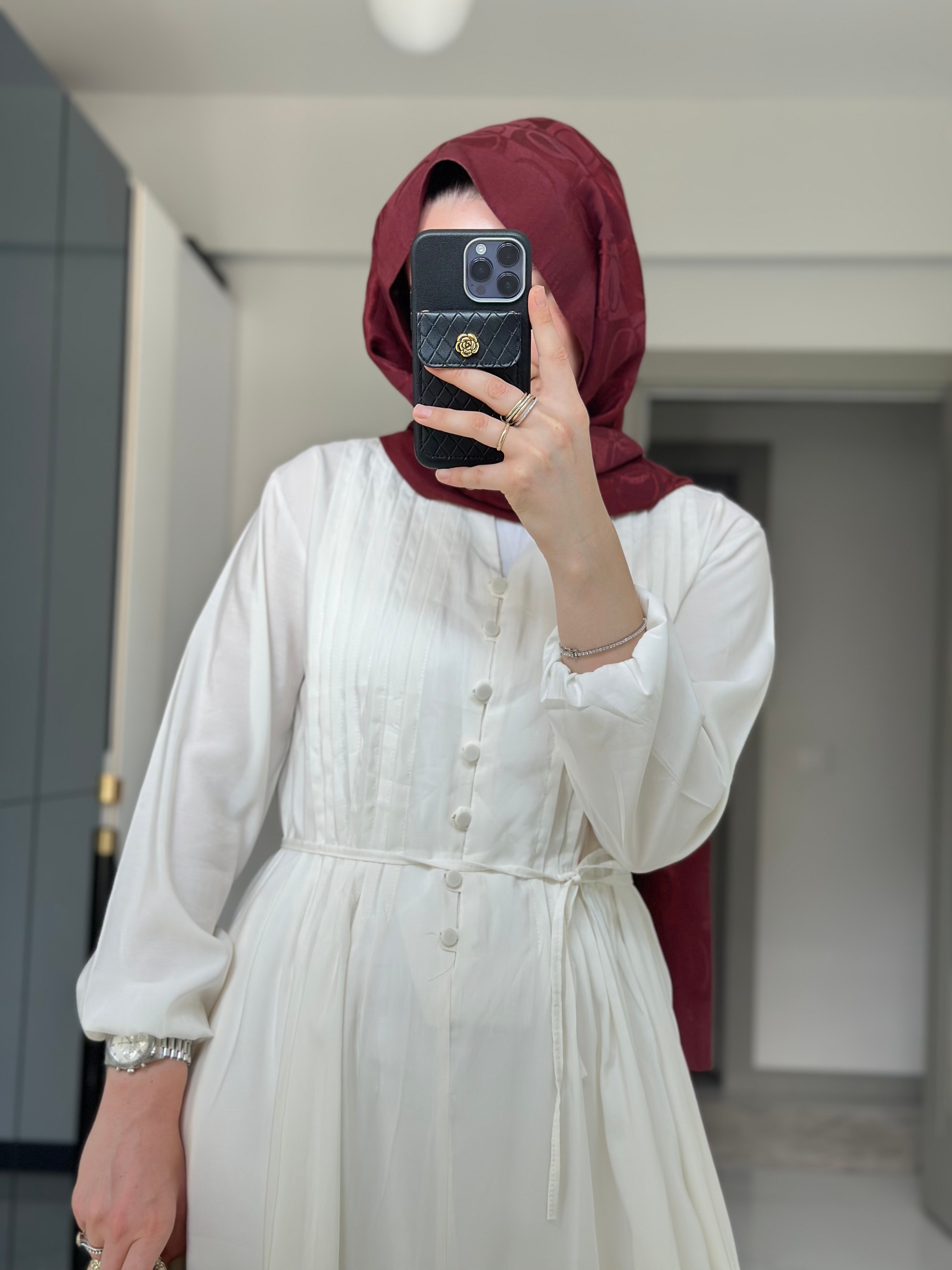 Diana Dress (Beyaz)