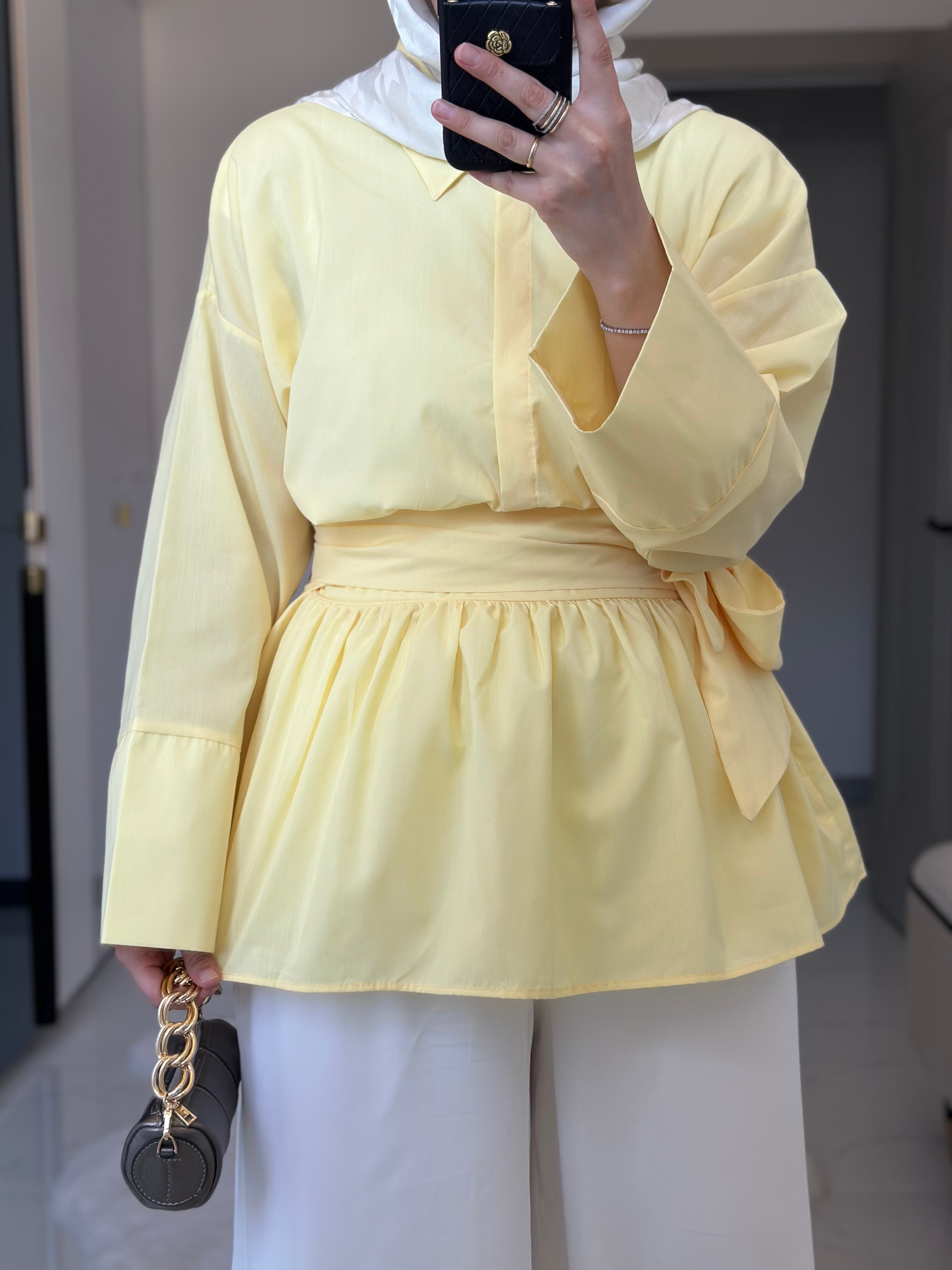 Liza Gömlek (Butter Yellow)