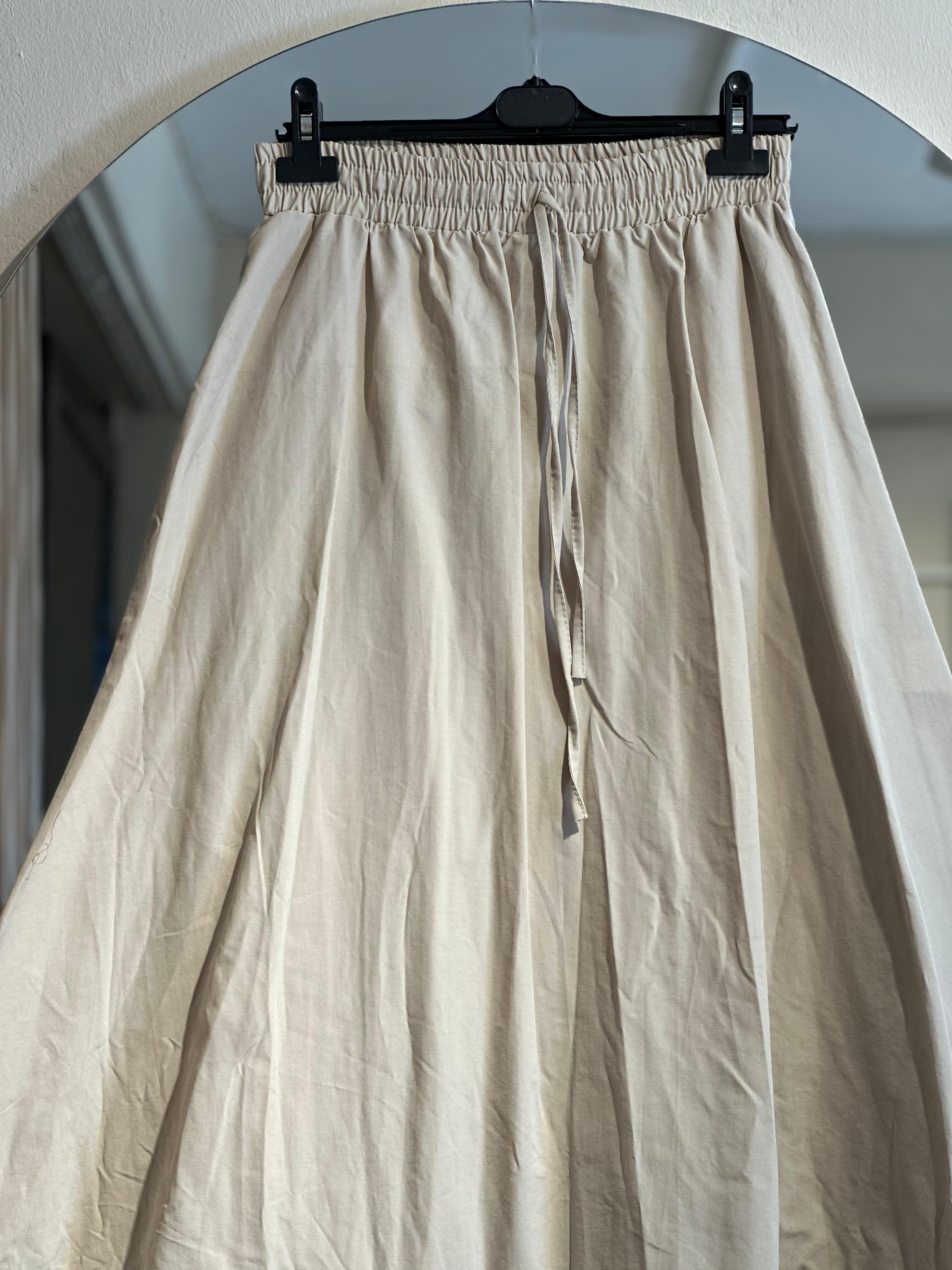 Poplin Etek (Taş)
