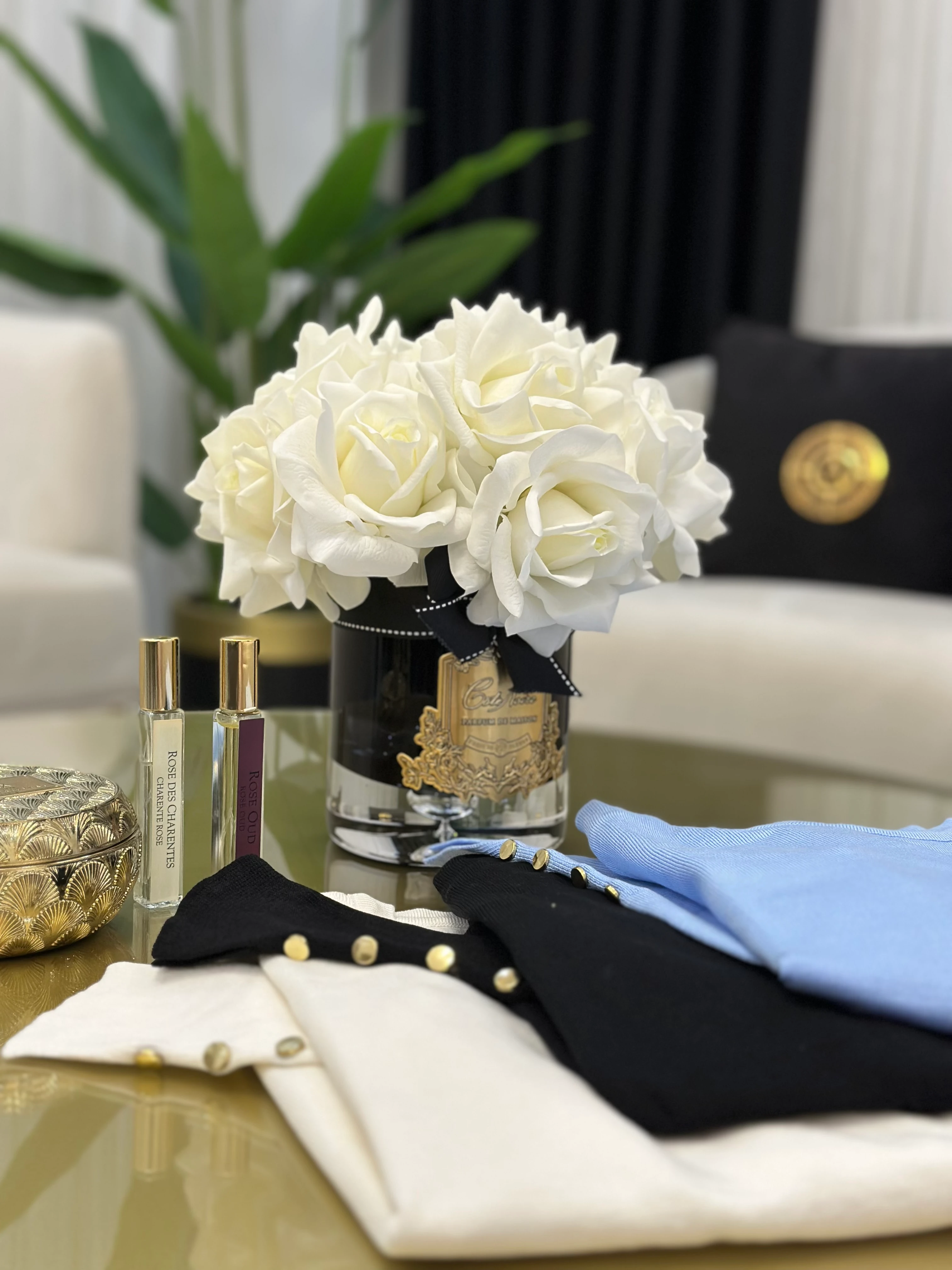 Droplu Triko (Beyaz)